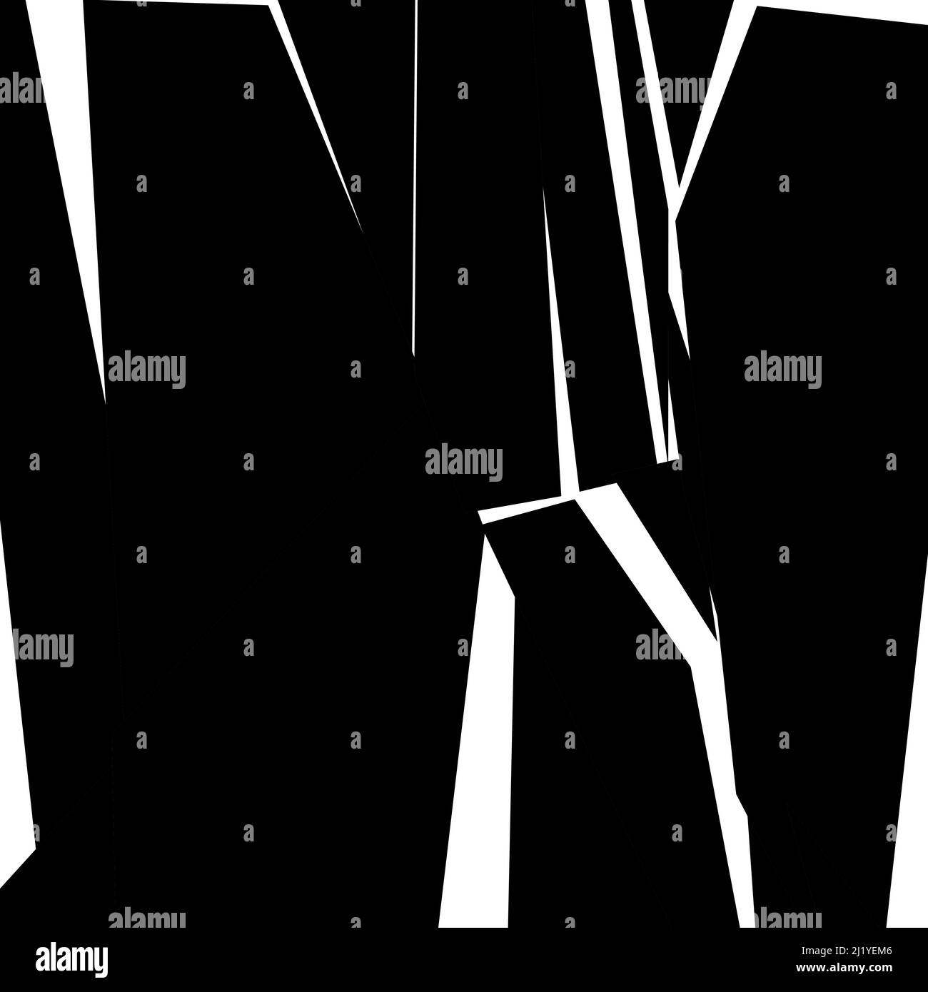 Shattered, fractured, broken texture. Splinters, shards, fragments ...