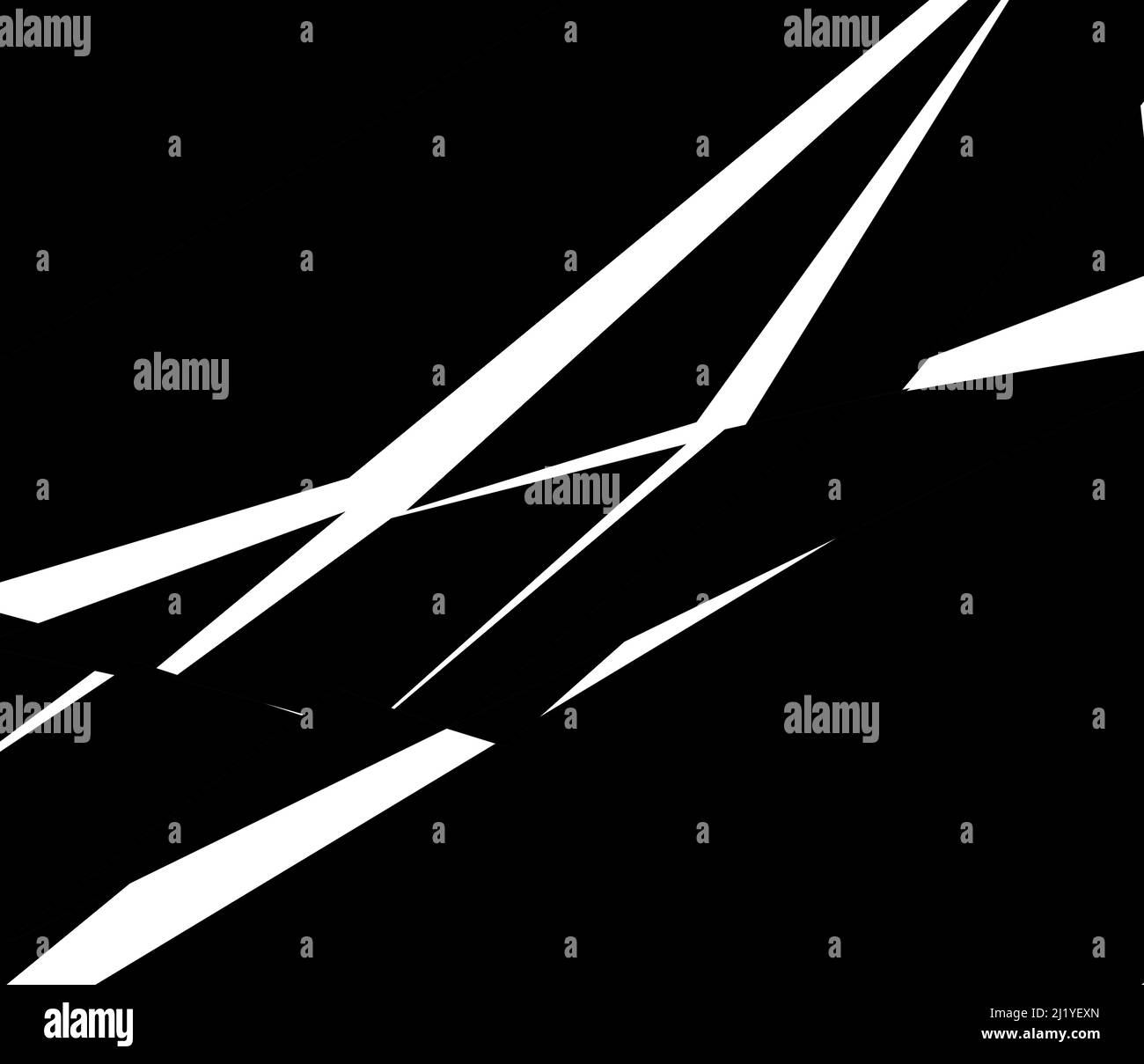 Shattered, fractured, broken texture. Splinters, shards, fragments ...