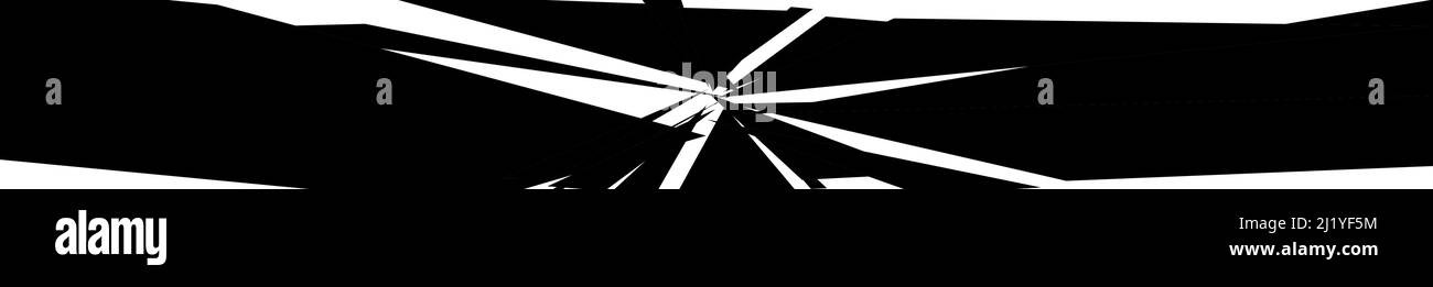 Shattered, fractured, broken texture. Splinters, shards, fragments ...