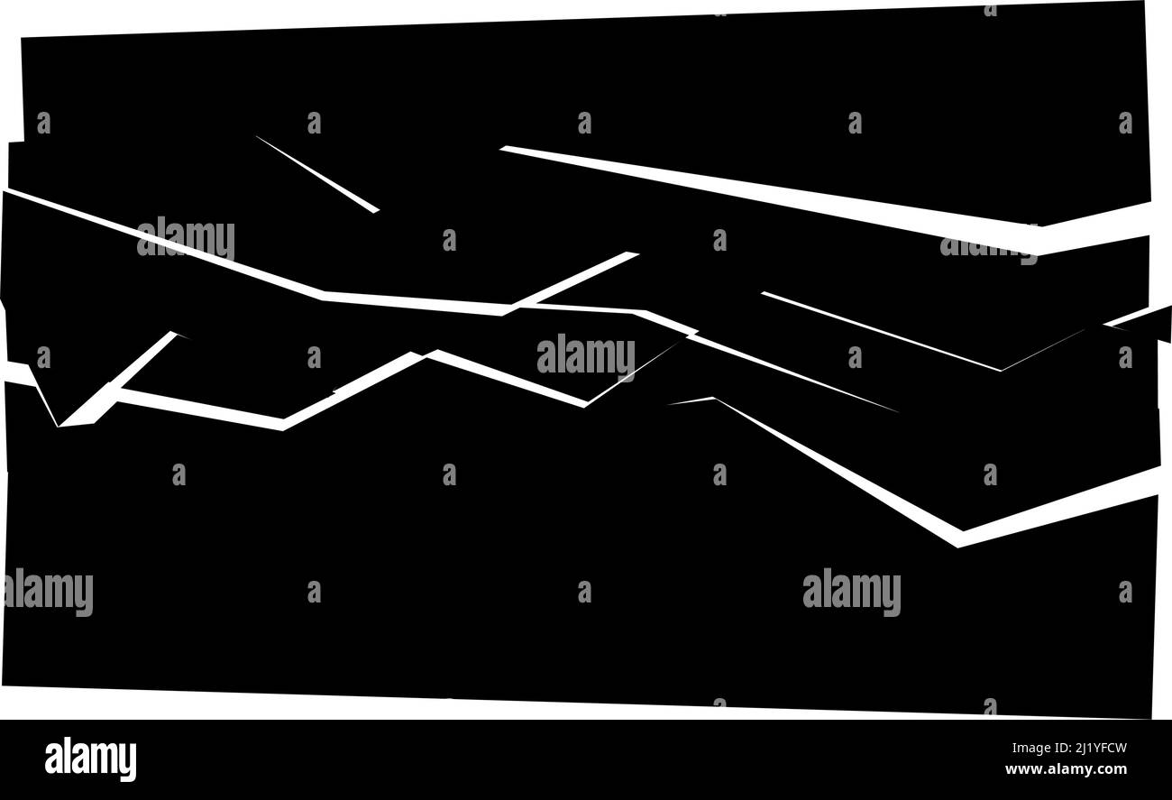 Shattered, fractured, broken texture. Splinters, shards, fragments ...