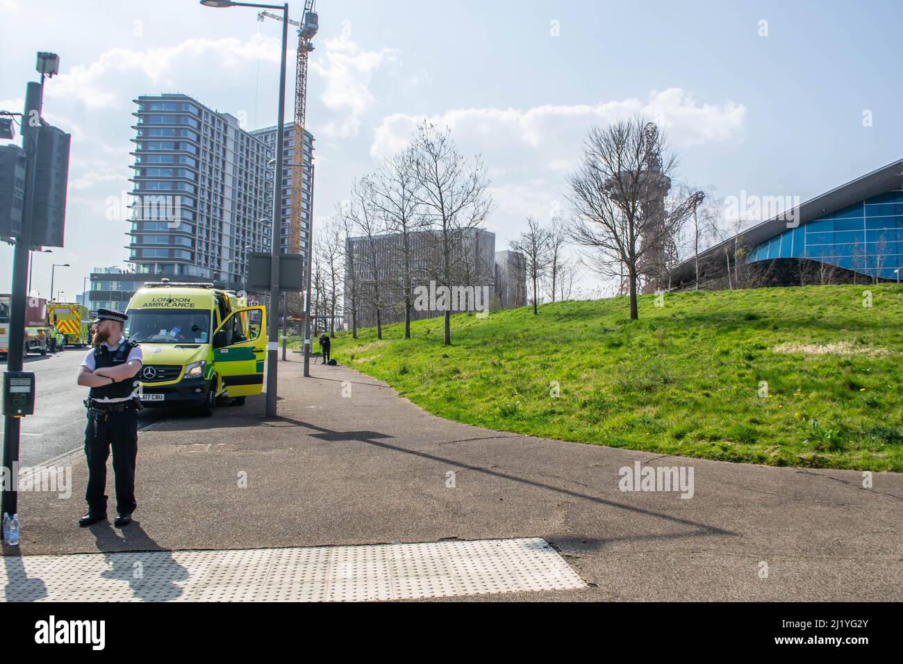 STRATFORD, LONDON, ENGLAND 23 March 2022 London Aquatics Centre