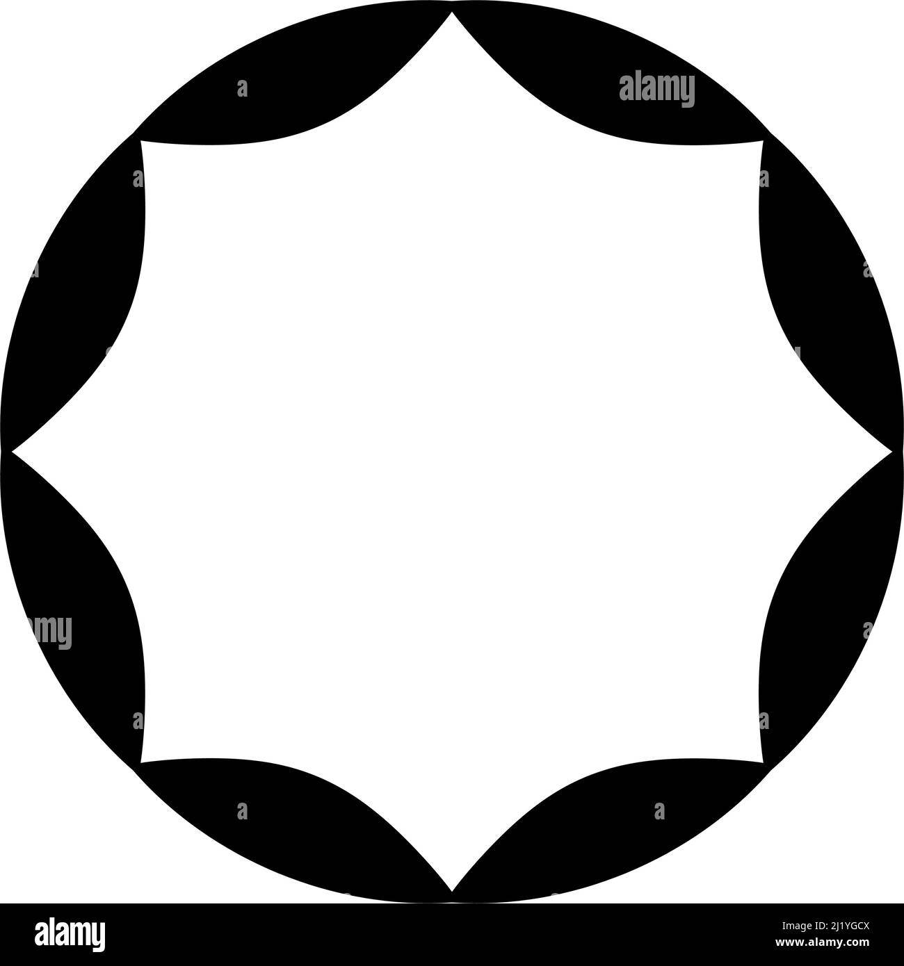 Abstract cicular geometric circle vector design element - stock vector ...