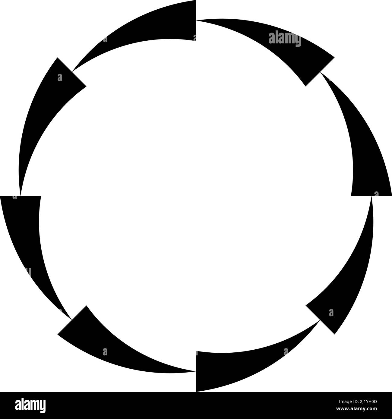 Abstract cicular geometric circle vector design element - stock vector ...