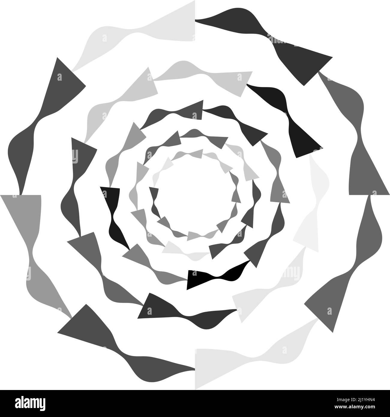 Cicular Abstract Abstract cicular geometric circle vector design element - stock vector ...