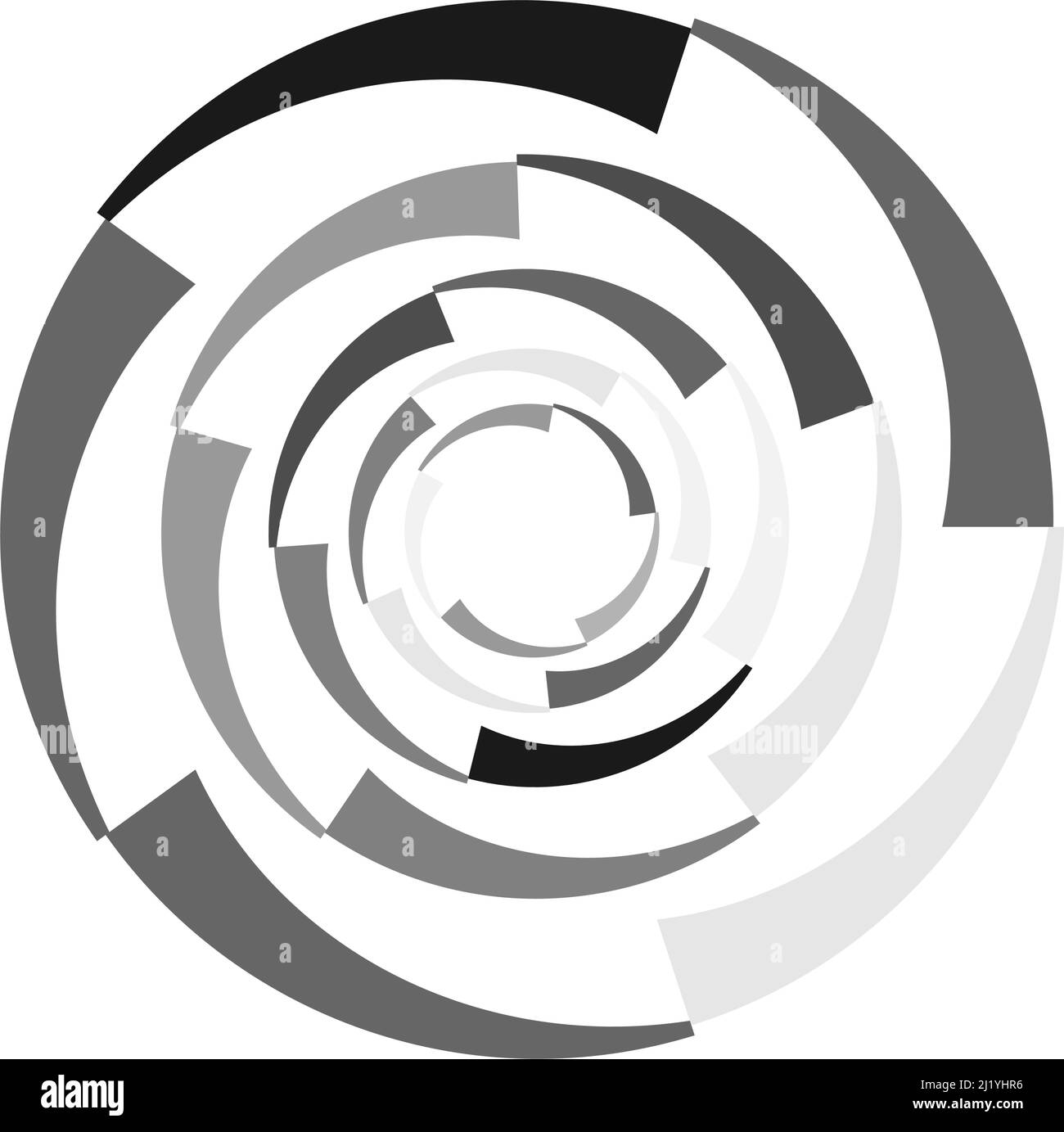 Cicular Abstract Abstract cicular geometric circle vector design element - stock vector ...