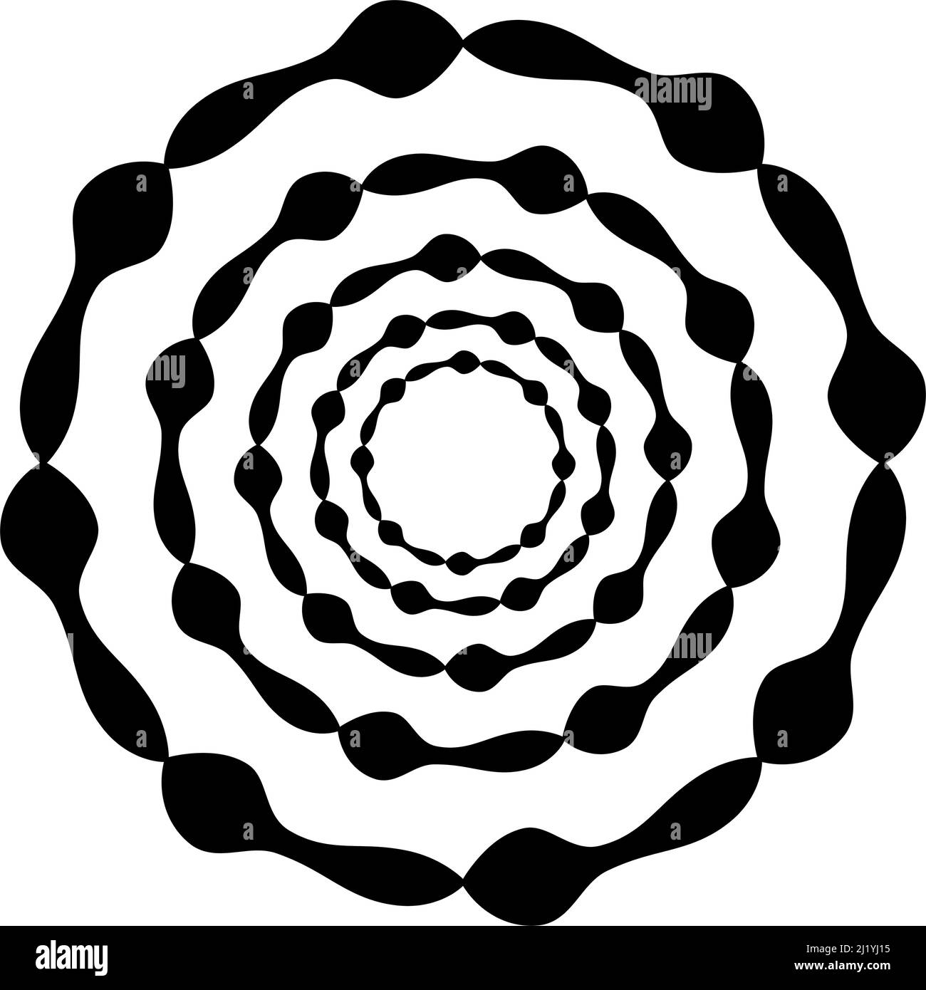 Cicular Abstract Abstract cicular geometric circle vector design element - stock vector ...
