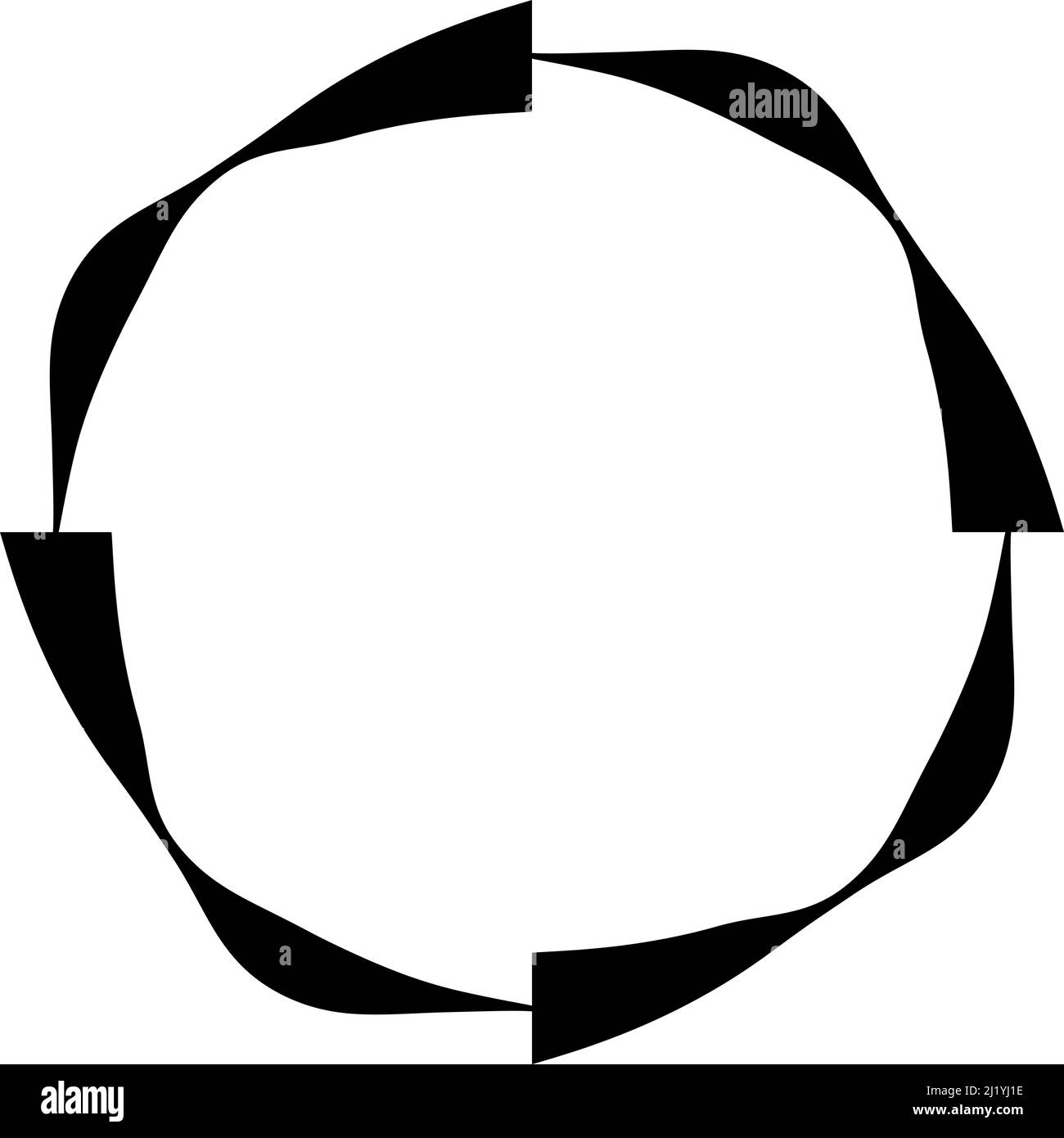 Abstract cicular geometric circle vector design element - stock vector ...