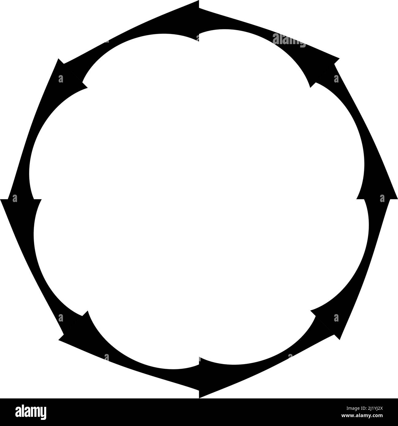 Abstract cicular geometric circle vector design element - stock vector ...