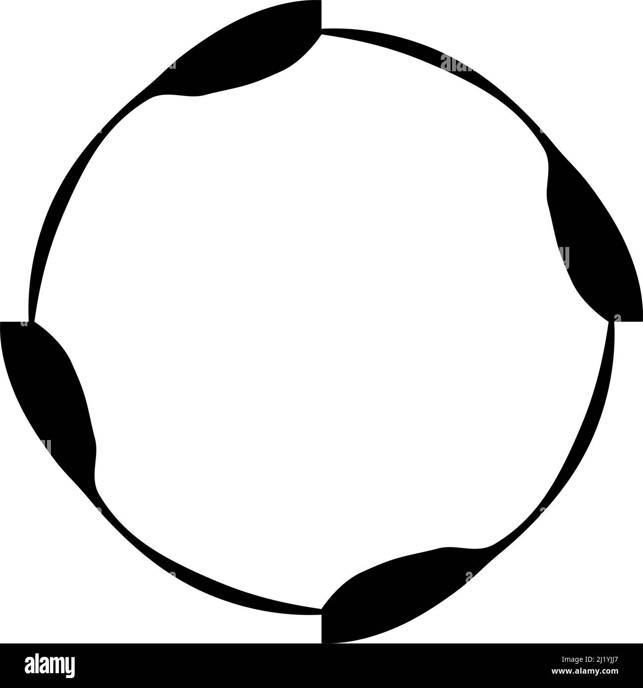 Abstract cicular geometric circle vector design element - stock vector ...