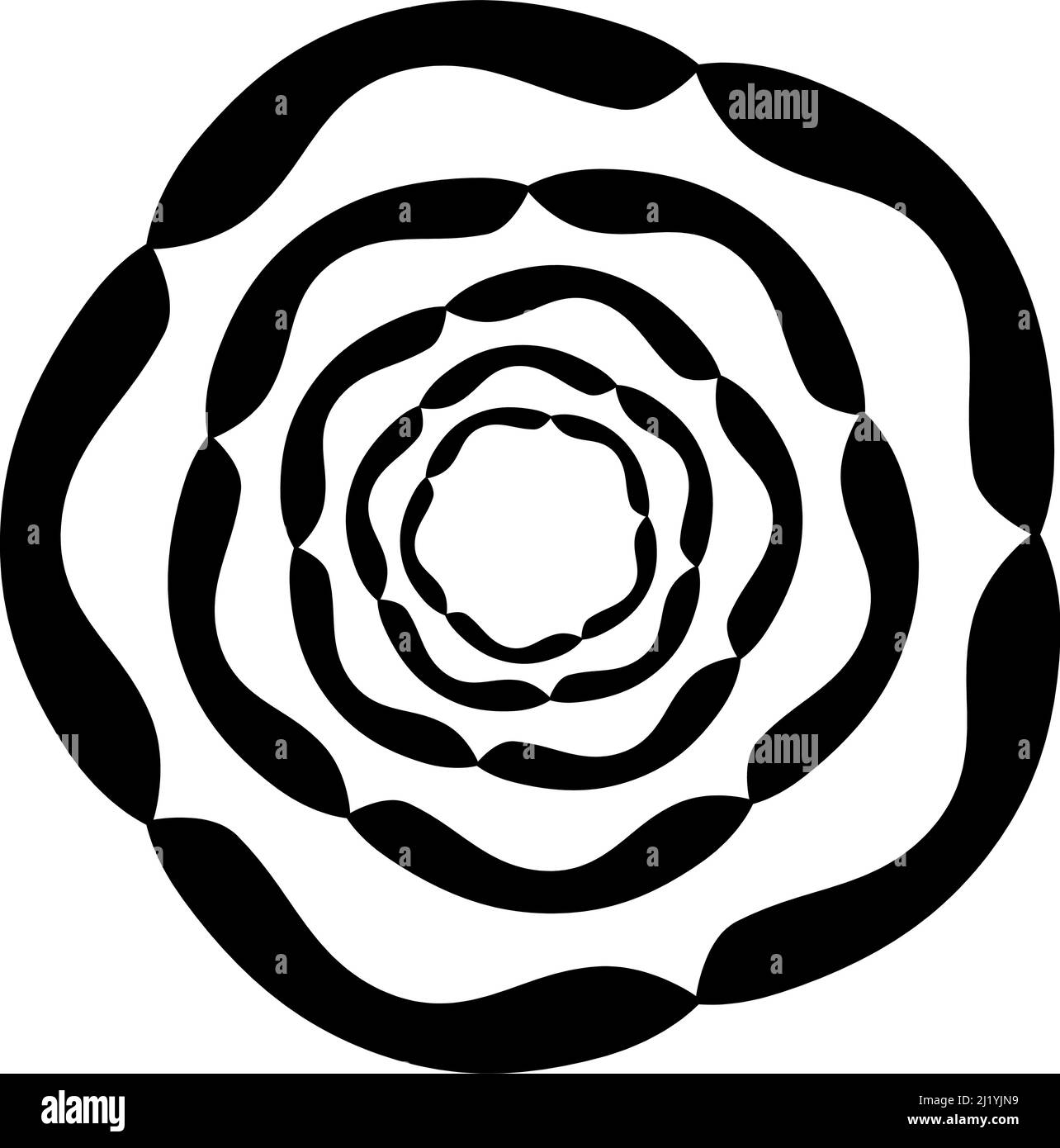 Cicular Abstract Abstract cicular geometric circle vector design element - stock vector ...