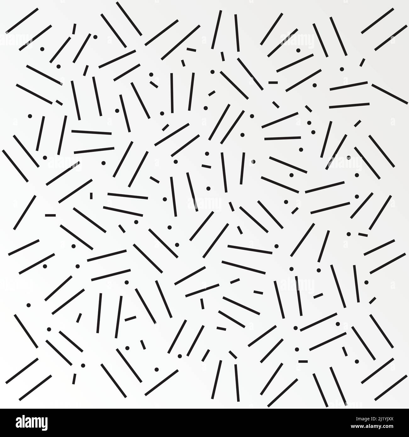 Seamless abstract pattern whith dots and lines Stock Vector