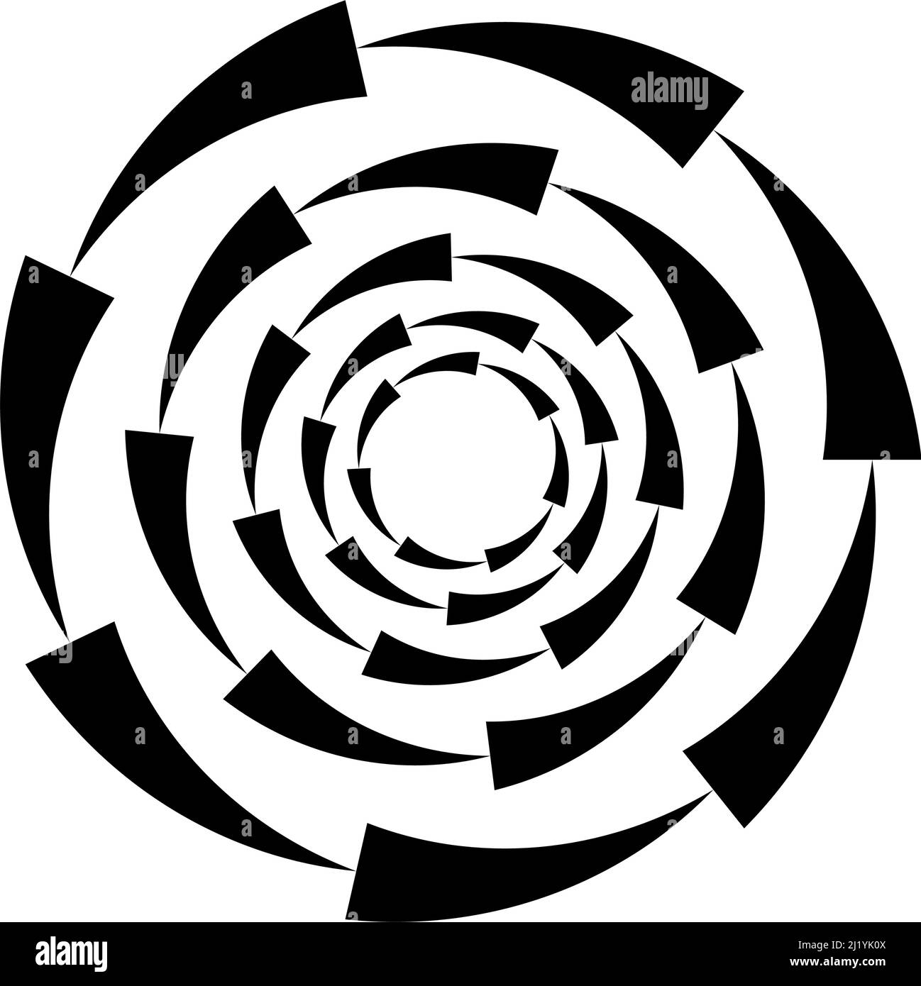 Abstract cicular geometric circle vector design element - stock vector ...