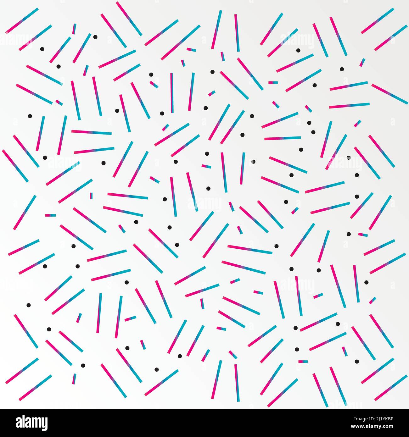 Seamless abstract pattern whith dots and lines Stock Vector