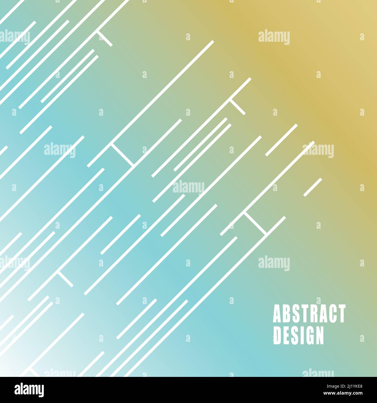 Abstract modern white lines on gradient vector background Stock Vector