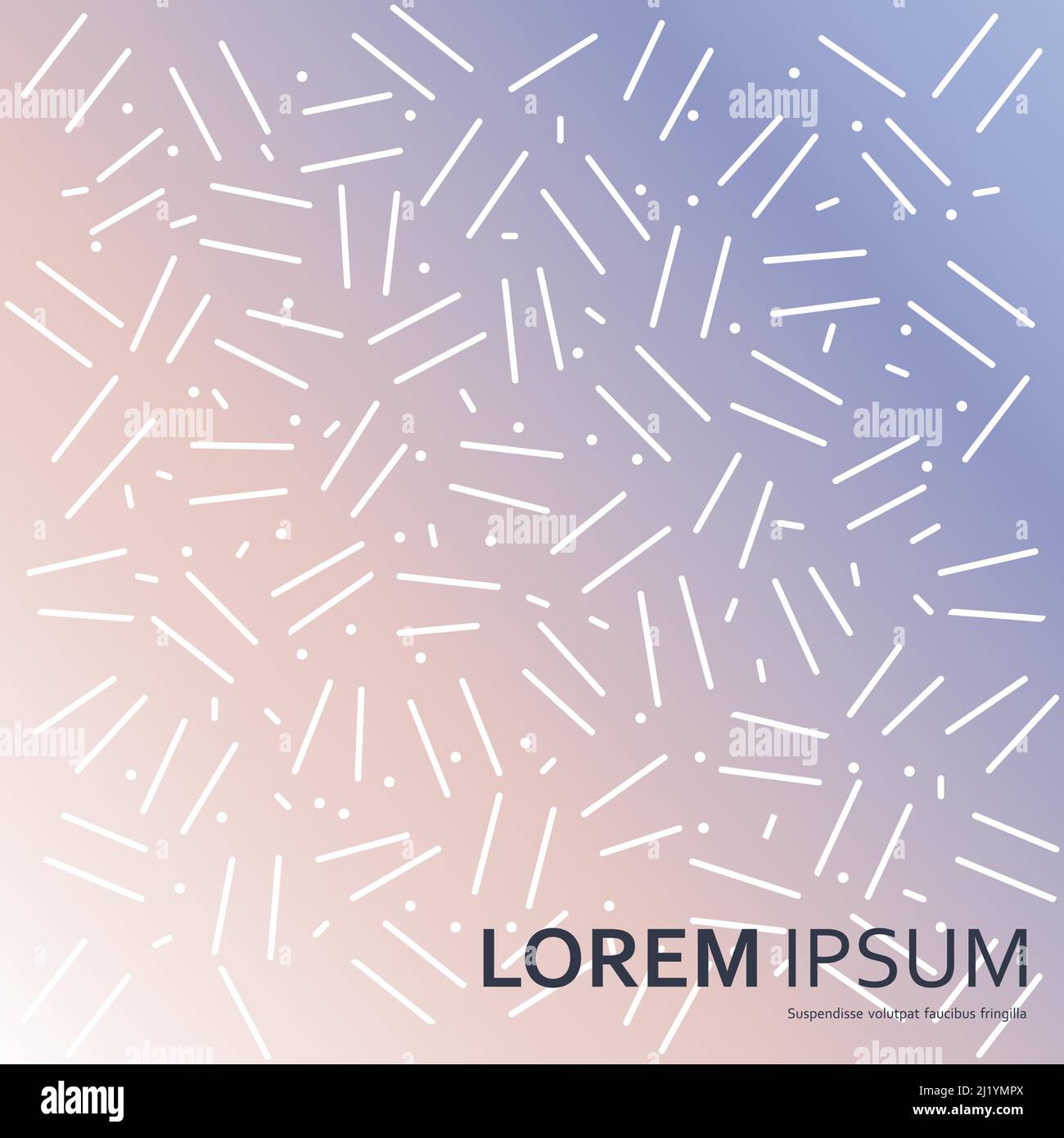 Seamless abstract pattern whith dots and lines Stock Vector