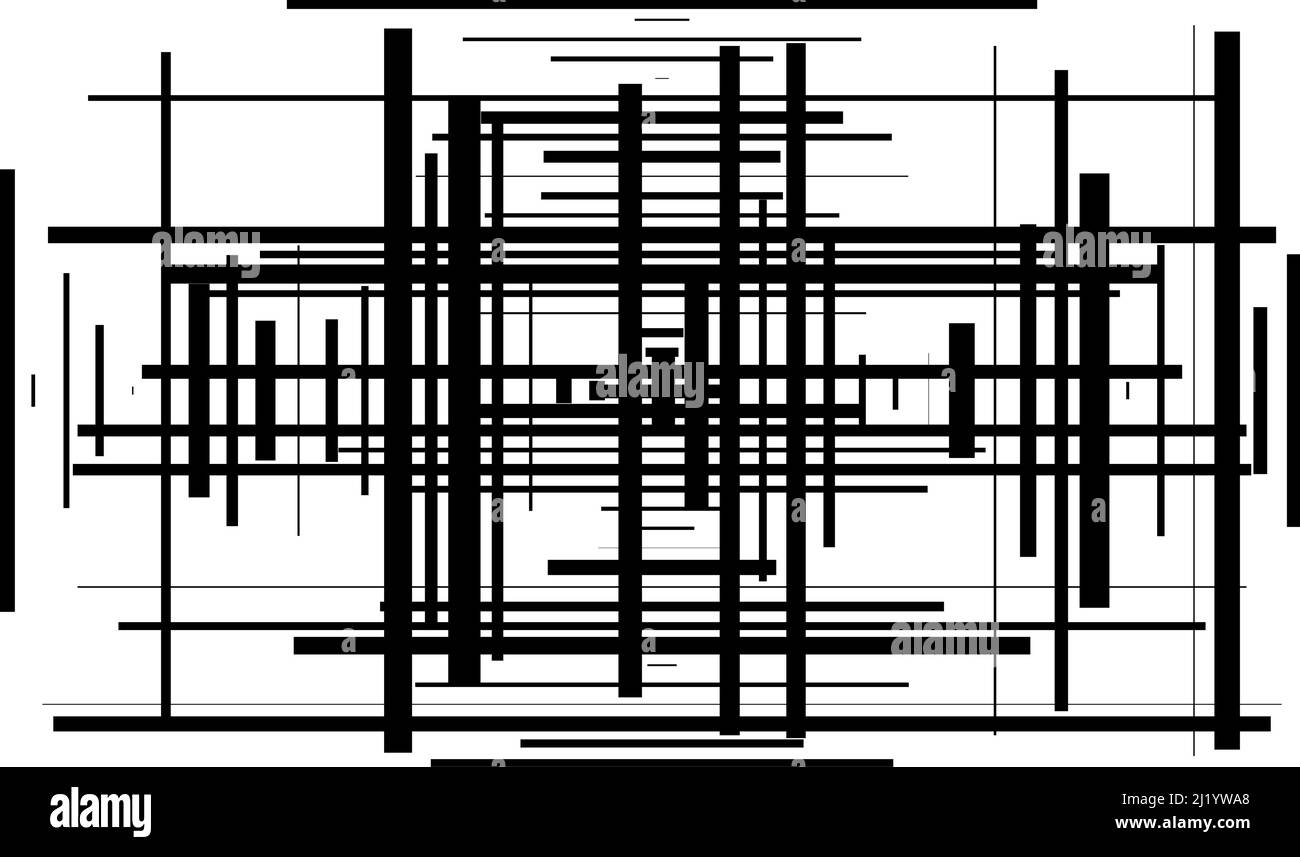 Abstract chaotic, random mesh, grid. Trellis, lattice, grating - stock ...