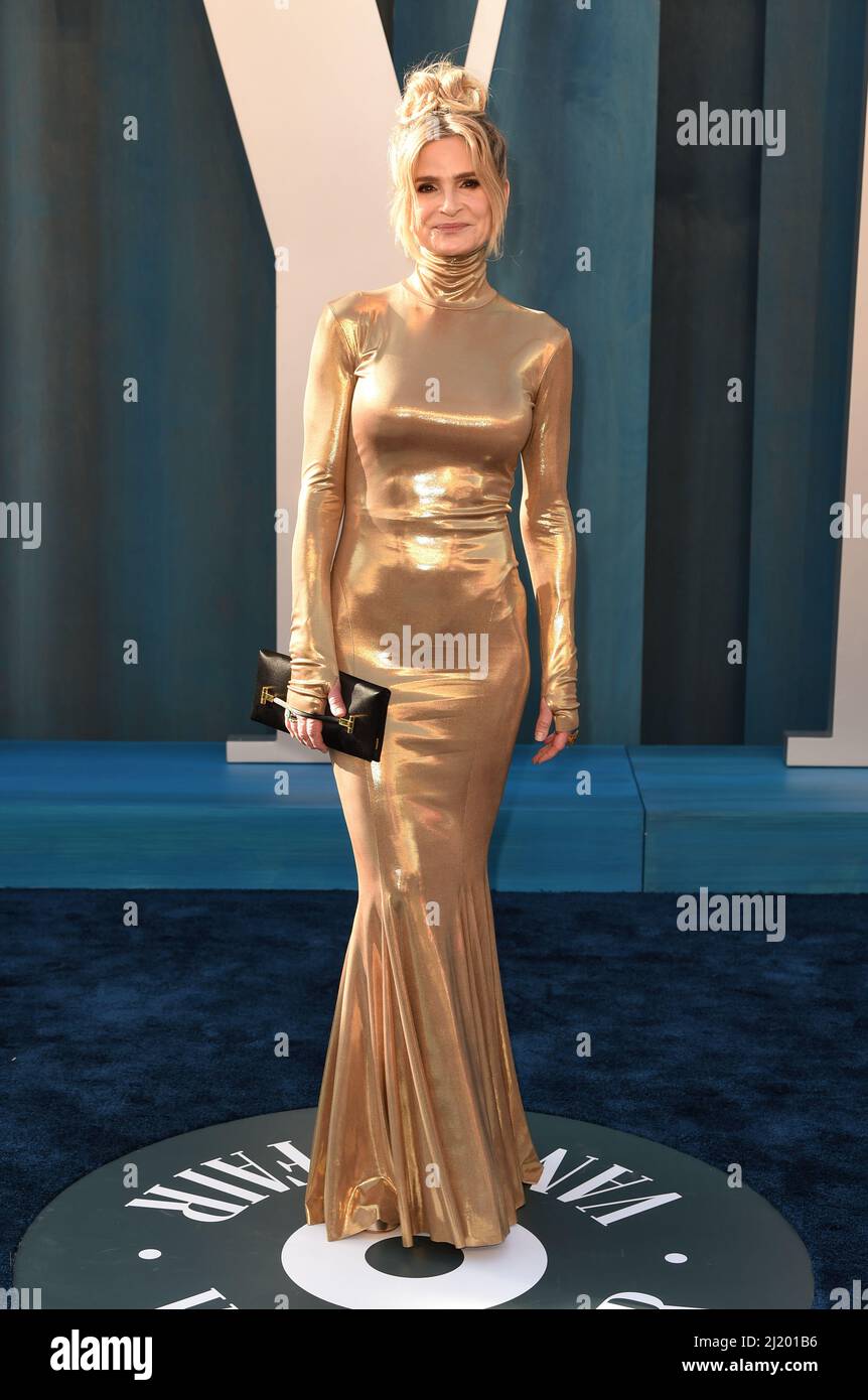 March 27th, 2022, Los Angeles, USA. Kyra Sedgwick attending the Vanity Fair  Oscar Party 2022, Wallis Annenberg Center for the Performing Arts, Los  Angeles. Credit: Doug Peters/EMPICS/Alamy Live News Stock Photo -