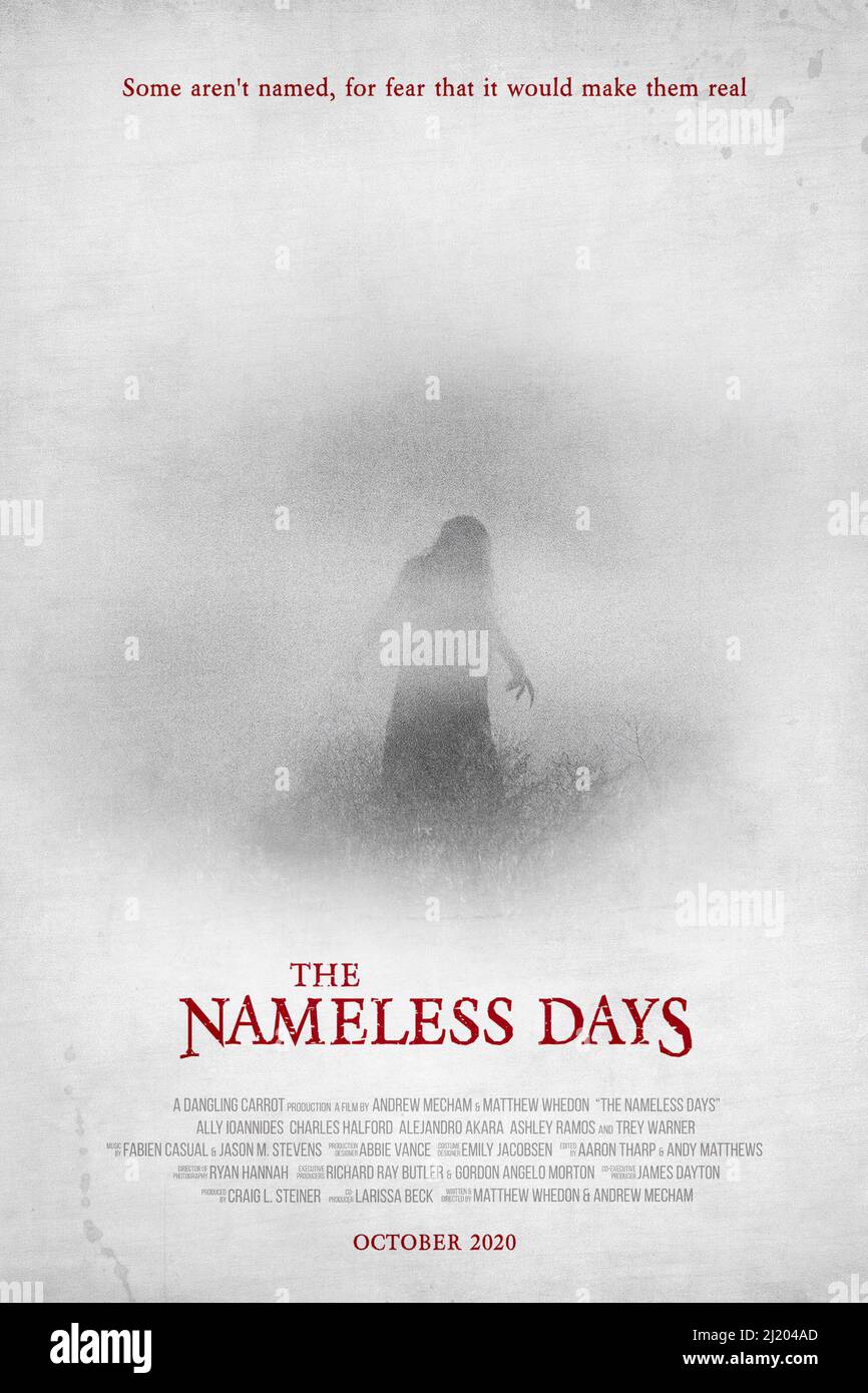 THE NAMELESS DAYS, Poster, 2022. © Sublimity Entertainment / Courtesy