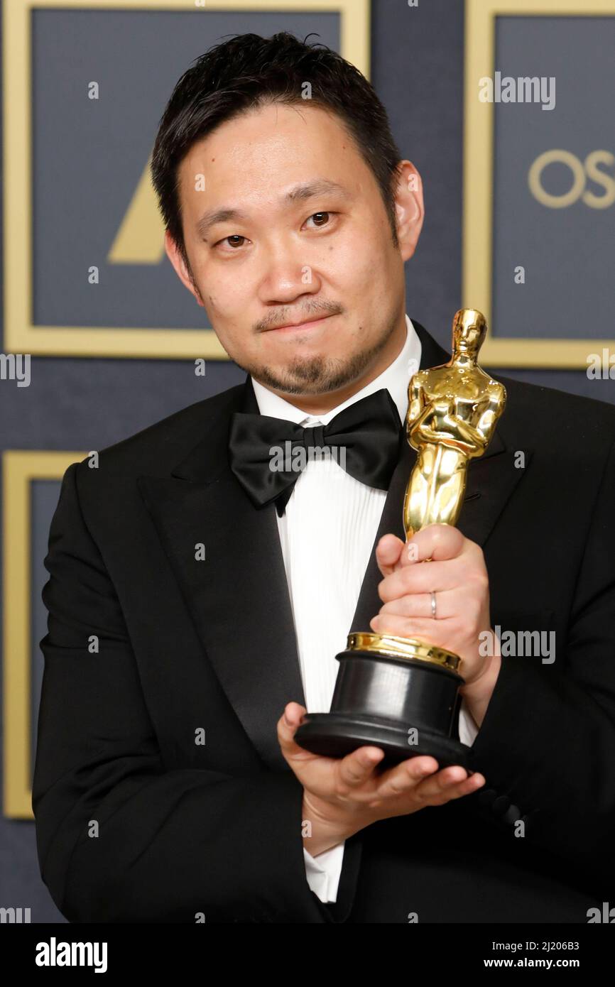 LOS ANGELES - MAR 27:  Ryusuke Hamaguchi, Drive My Car at the 94th Academy Awards at Dolby Theater on March 27, 2022 in Los Angeles, CA Stock Photo