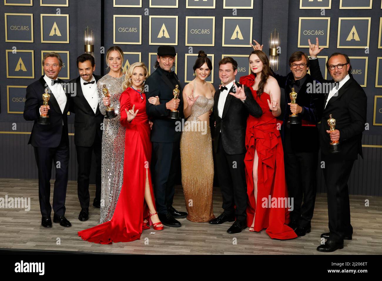 LOS ANGELES MAR 27 Coda Best Picture, Eugenio Derbez, Sian Heder