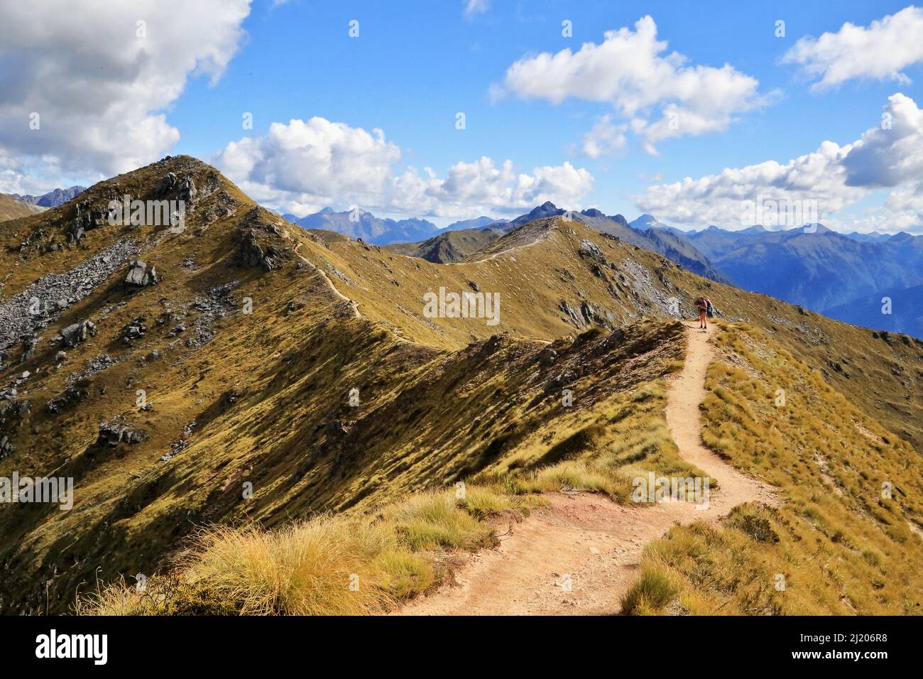 Kepler Track Fiordland New Zealand Stock Photo