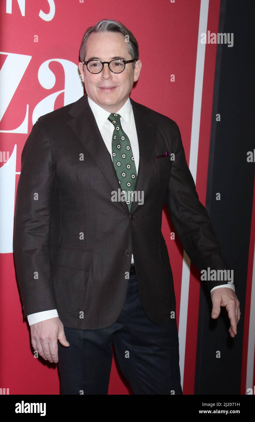 NEW YORK, NY- March 28: Matthew Broderick at the Opening Night revival