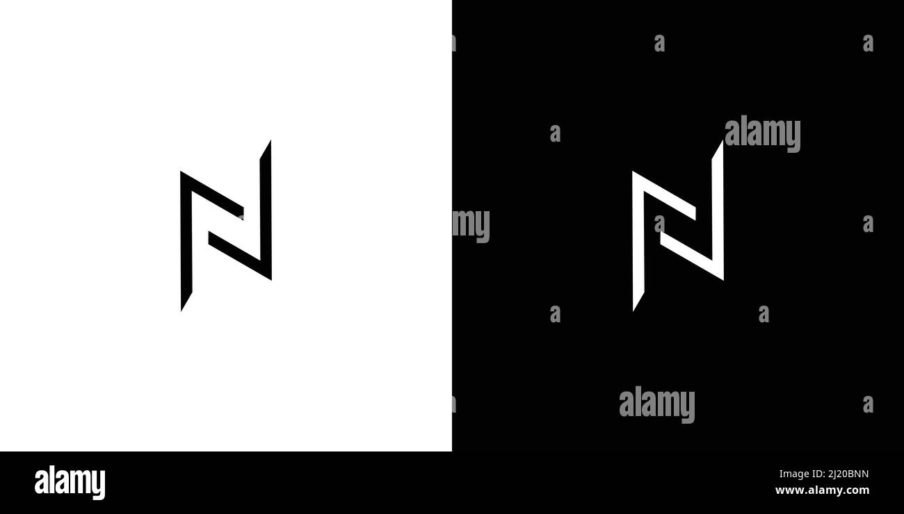 Simple dan modern letter N initials logo design 7 Stock Vector Image & Art  - Alamy