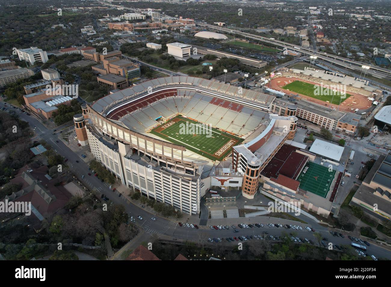Texas Longhorns Football Stadium Aerial