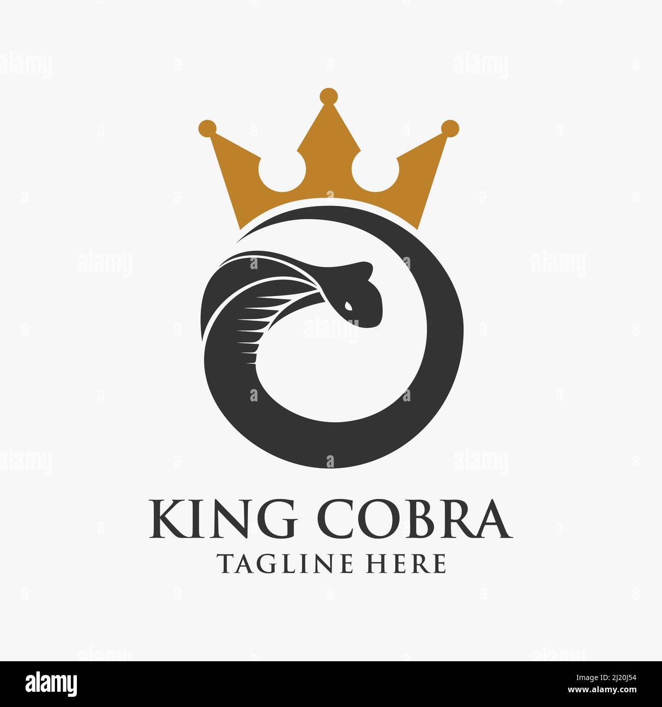 Minimalist snake logo hires stock photography and images Alamy