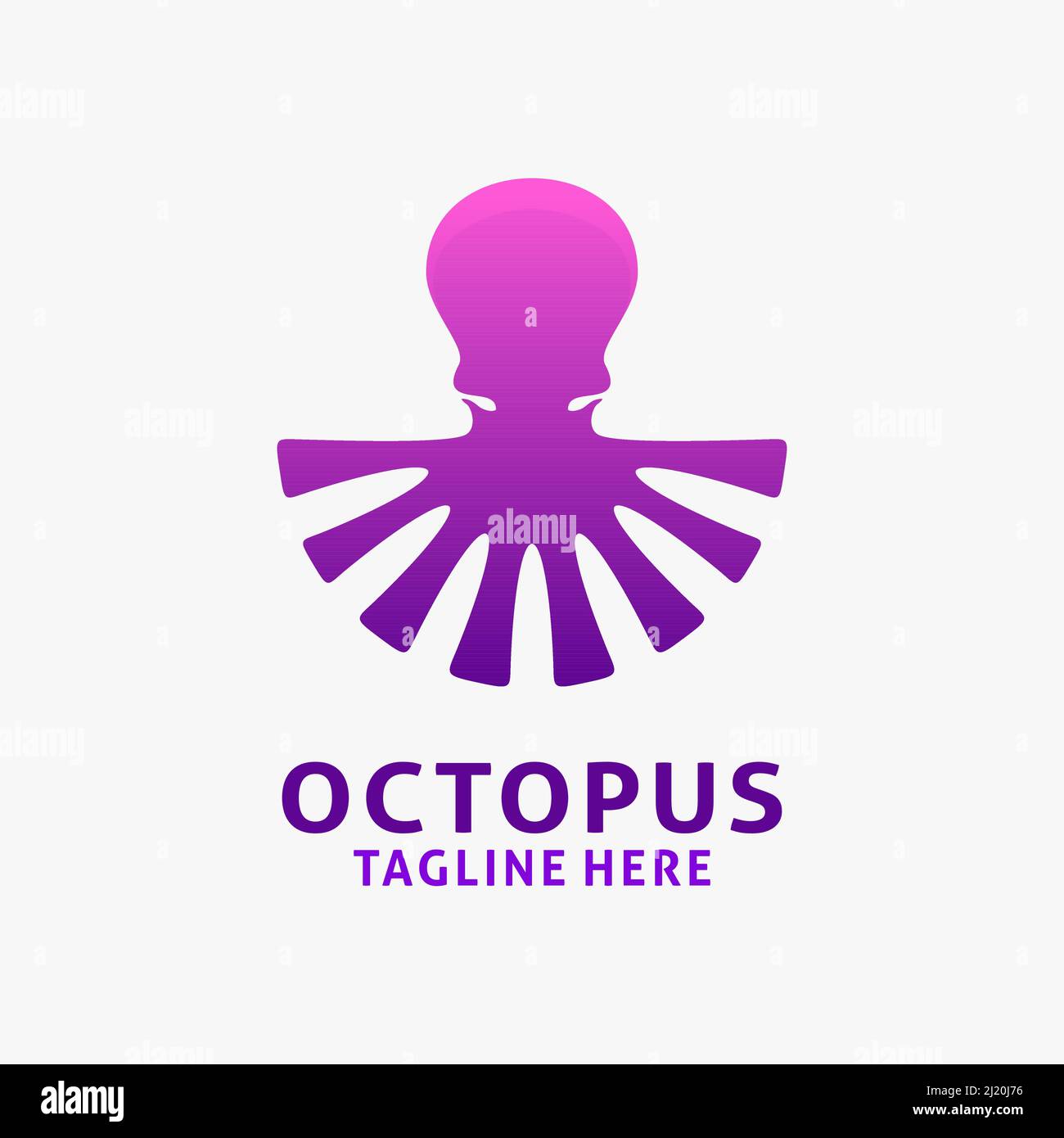 Squid octopus logo design inspiration Stock Vector Image & Art - Alamy