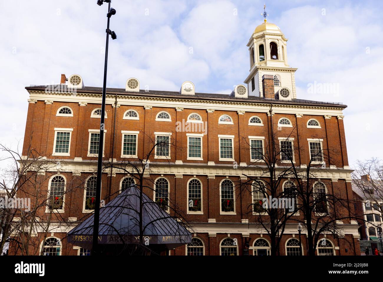 Faneuil Hall Visitor Center Stock Photo Alamy