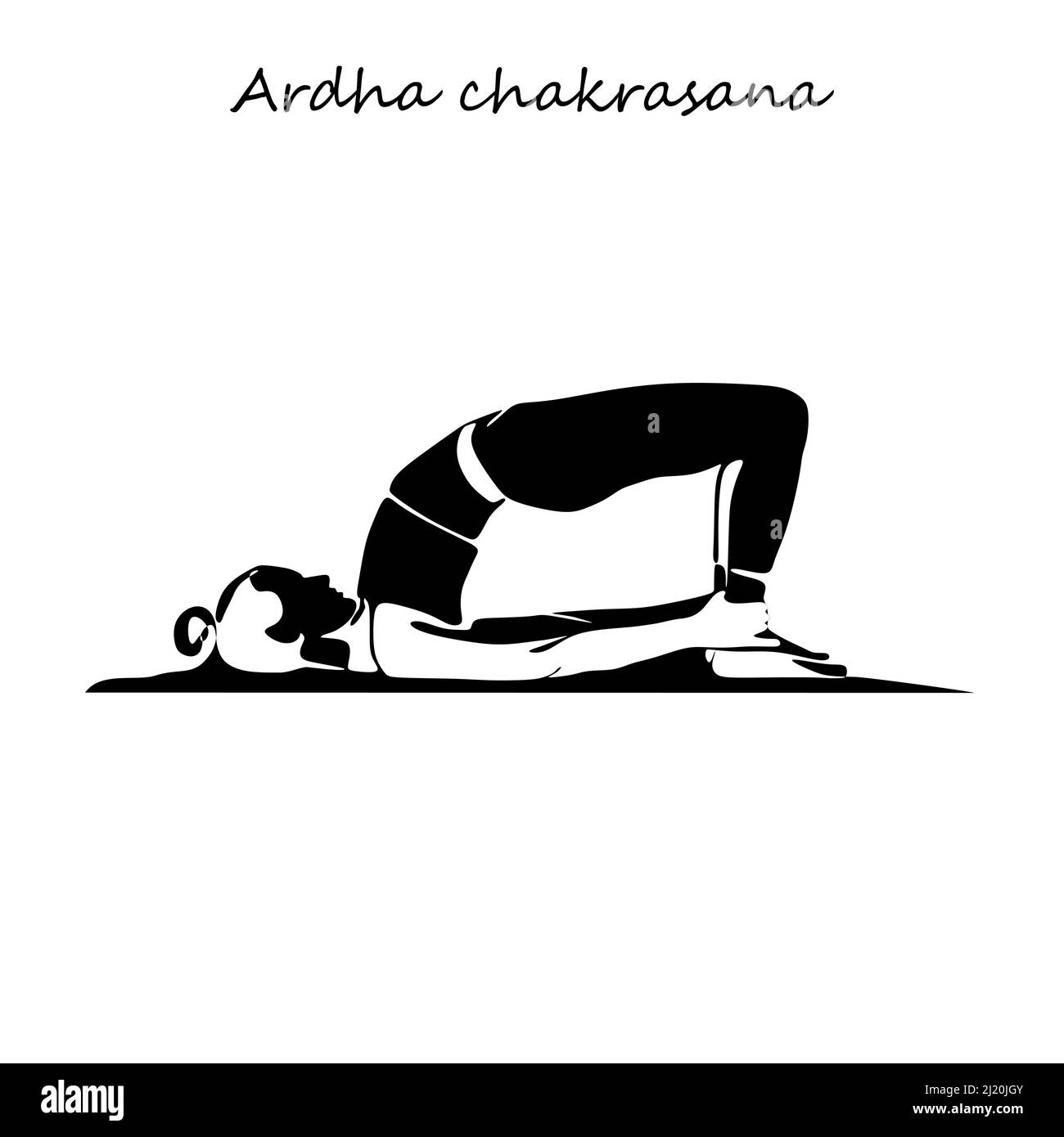 Ardha Kati chakrasana. step by step tutorial. Yoga for Beginners. Yoga for  all. Yoga for health. - YouTube