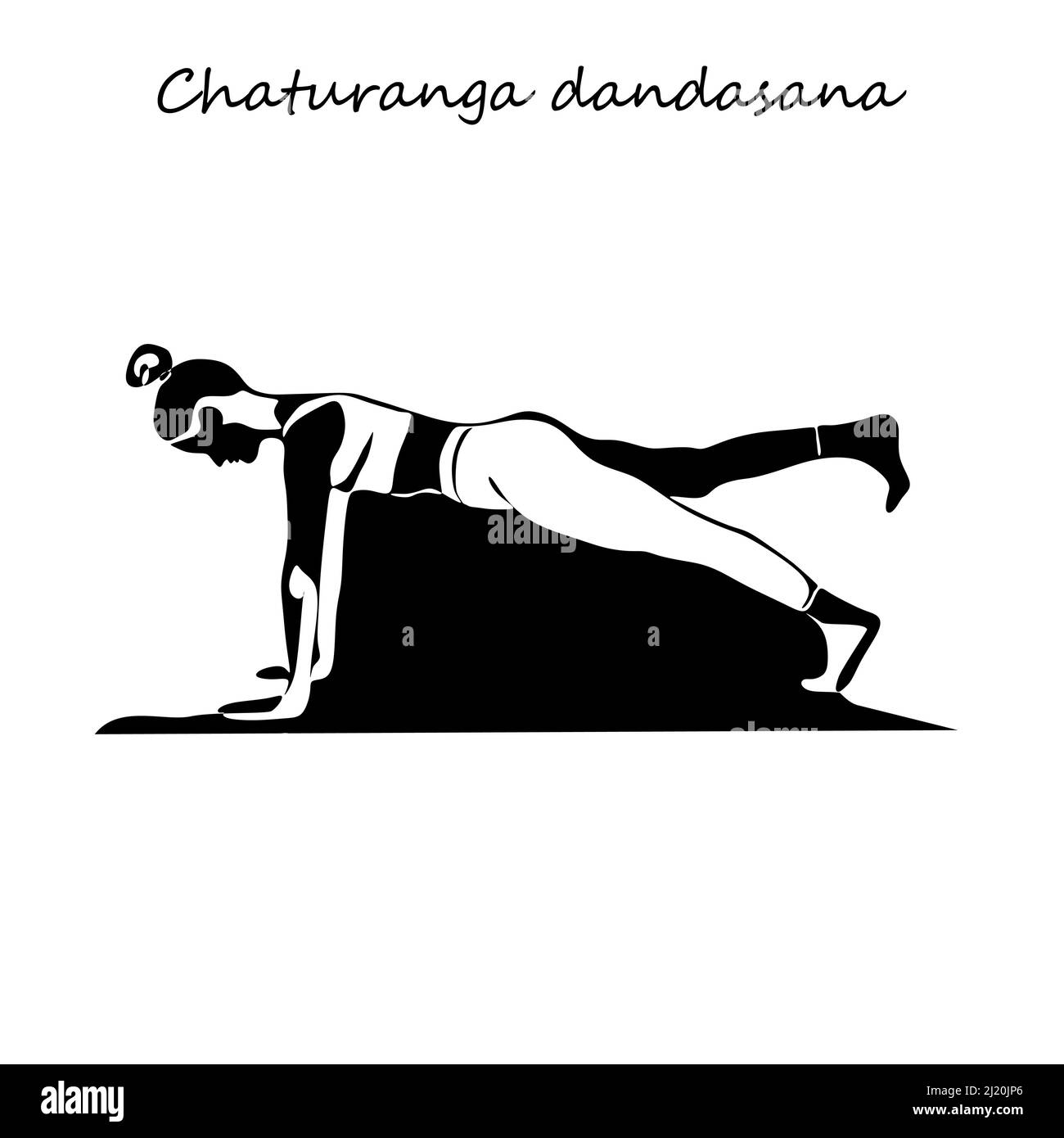 Chaturanga Dandasana Stock Photo by ©nanka-photo 22567331