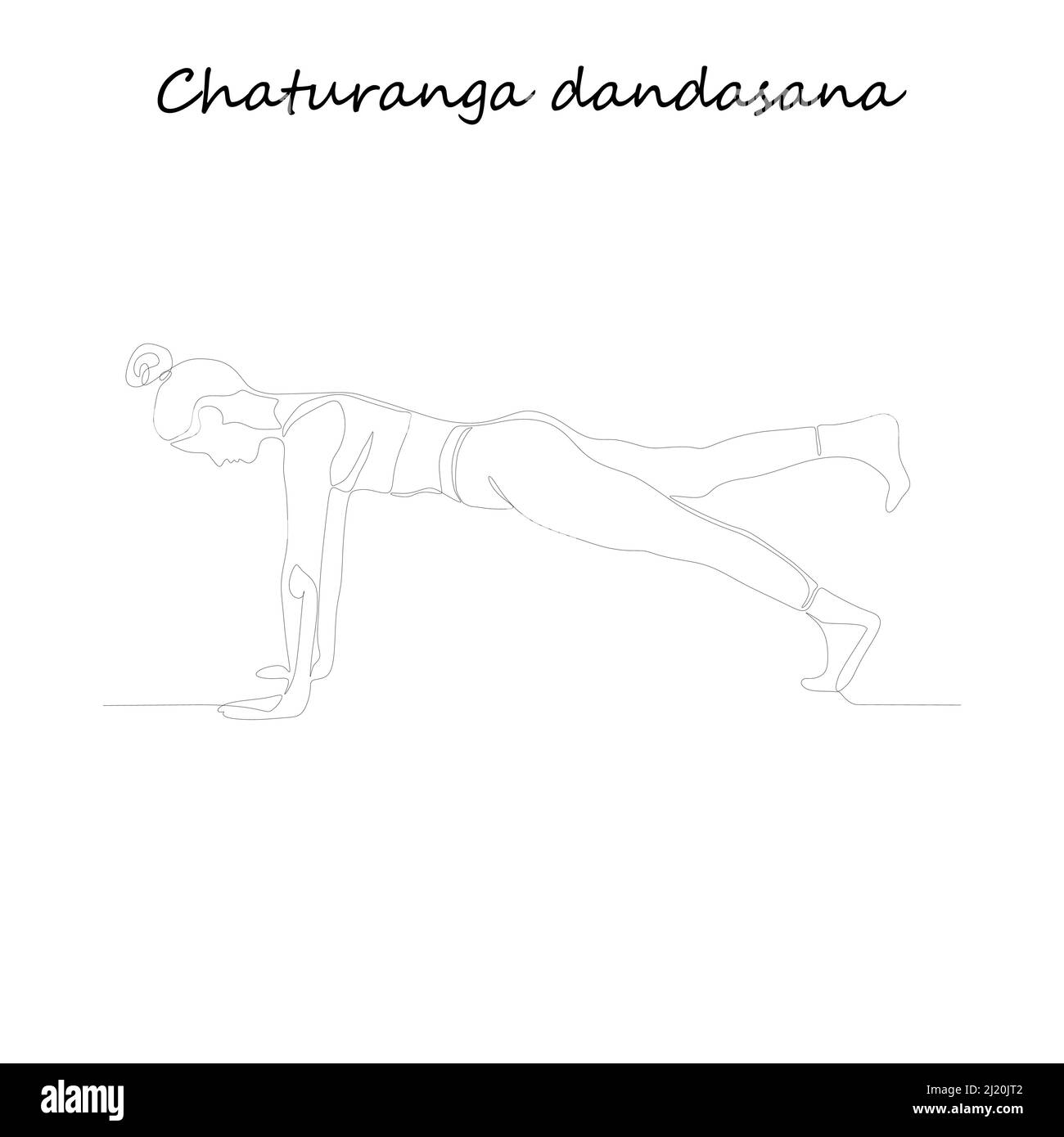 yoga exercise on the mat,urdhva chaturanga dandasana Stock Photo - Alamy