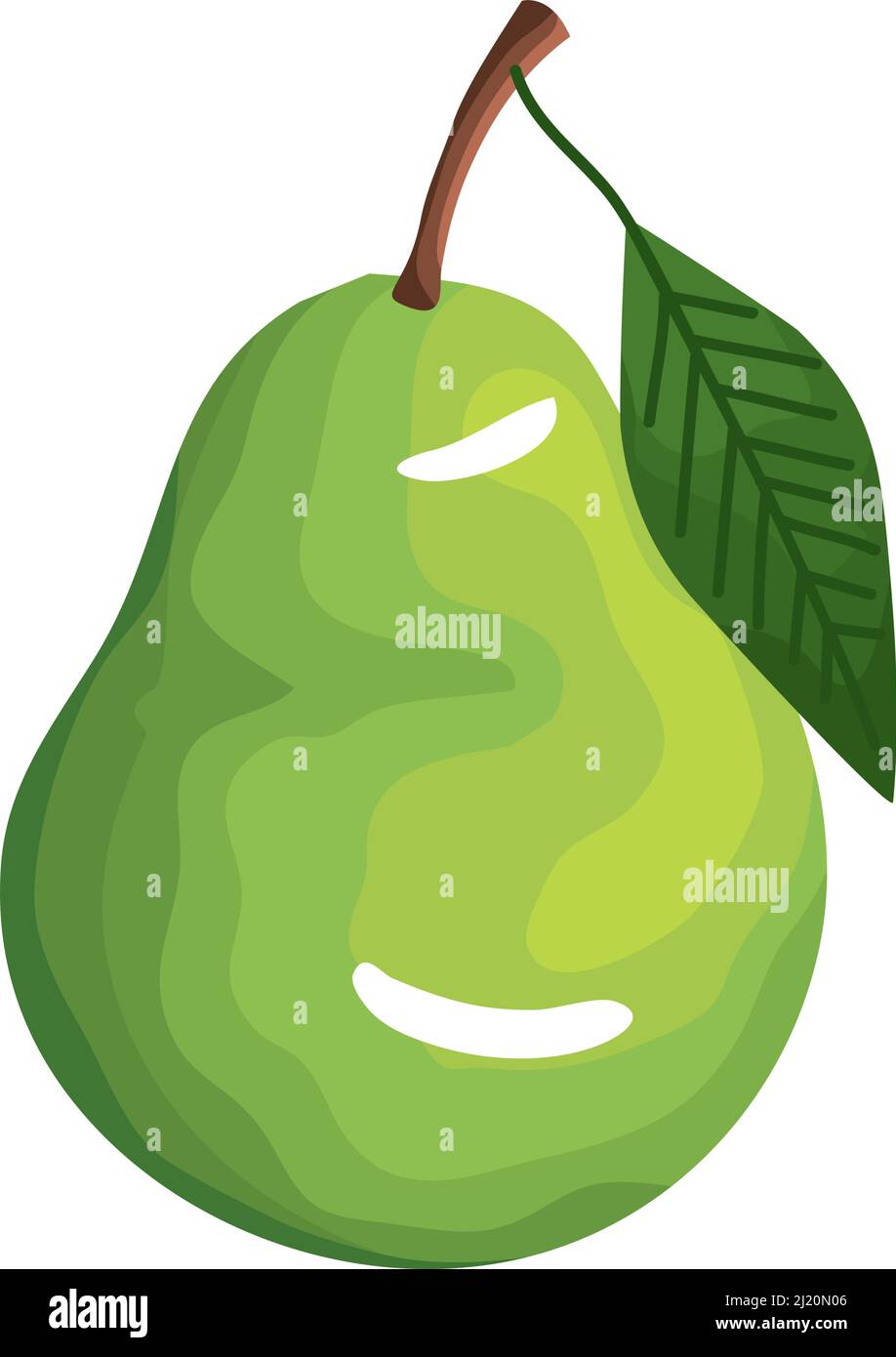 pear fresh fruit Stock Vector Image & Art - Alamy
