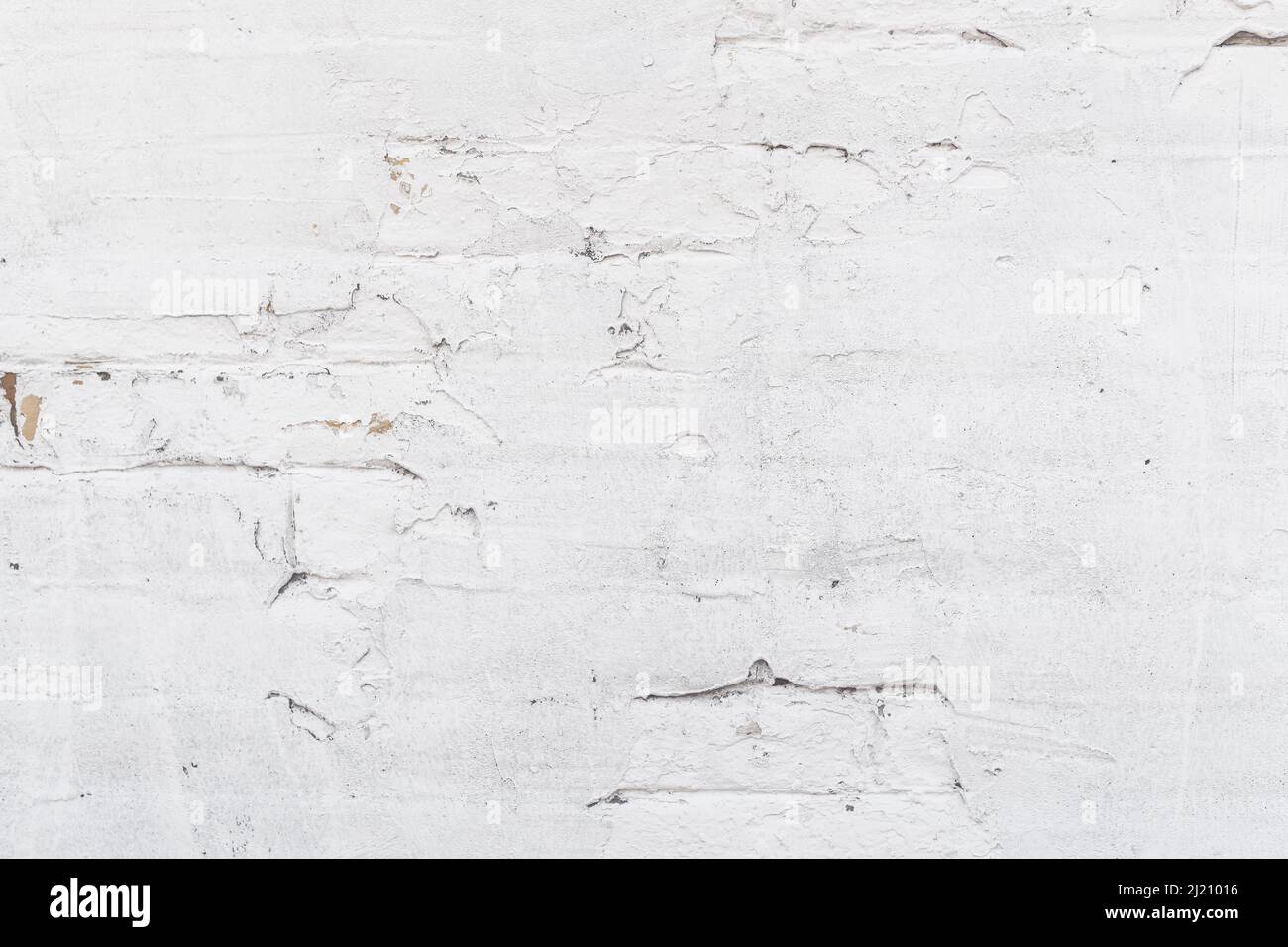 Old white brick wall as rough grunge background and copy space Stock ...