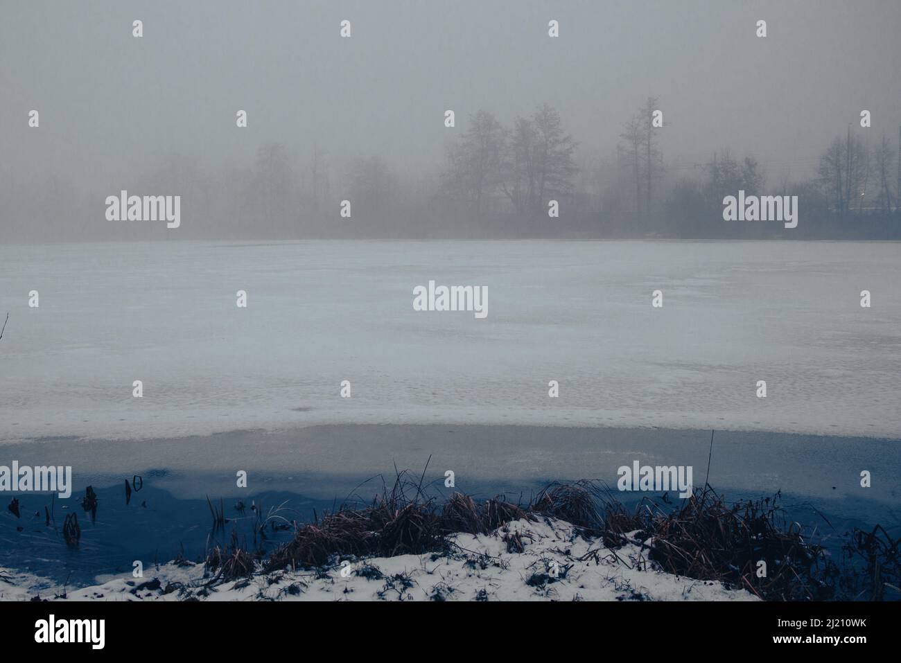 Panorama fog poor visibility hi-res stock photography and images - Alamy