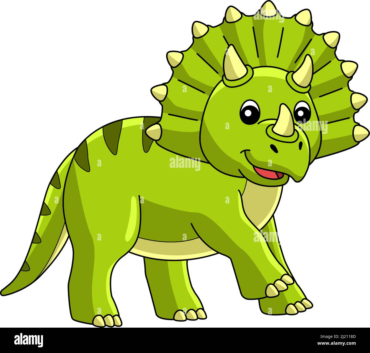 Triceratops cartoon hi-res stock photography and images - Alamy
