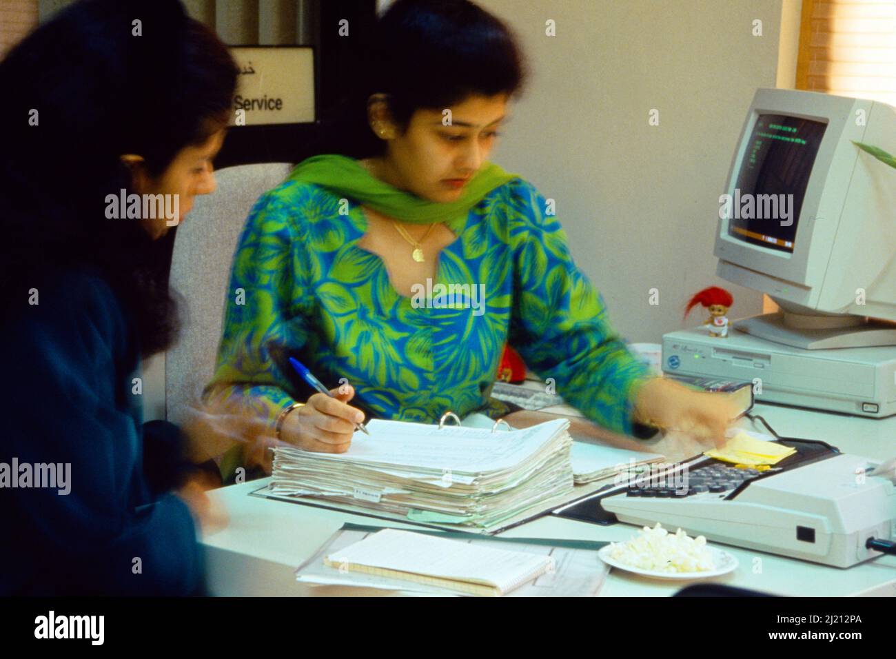 Working In A Bank