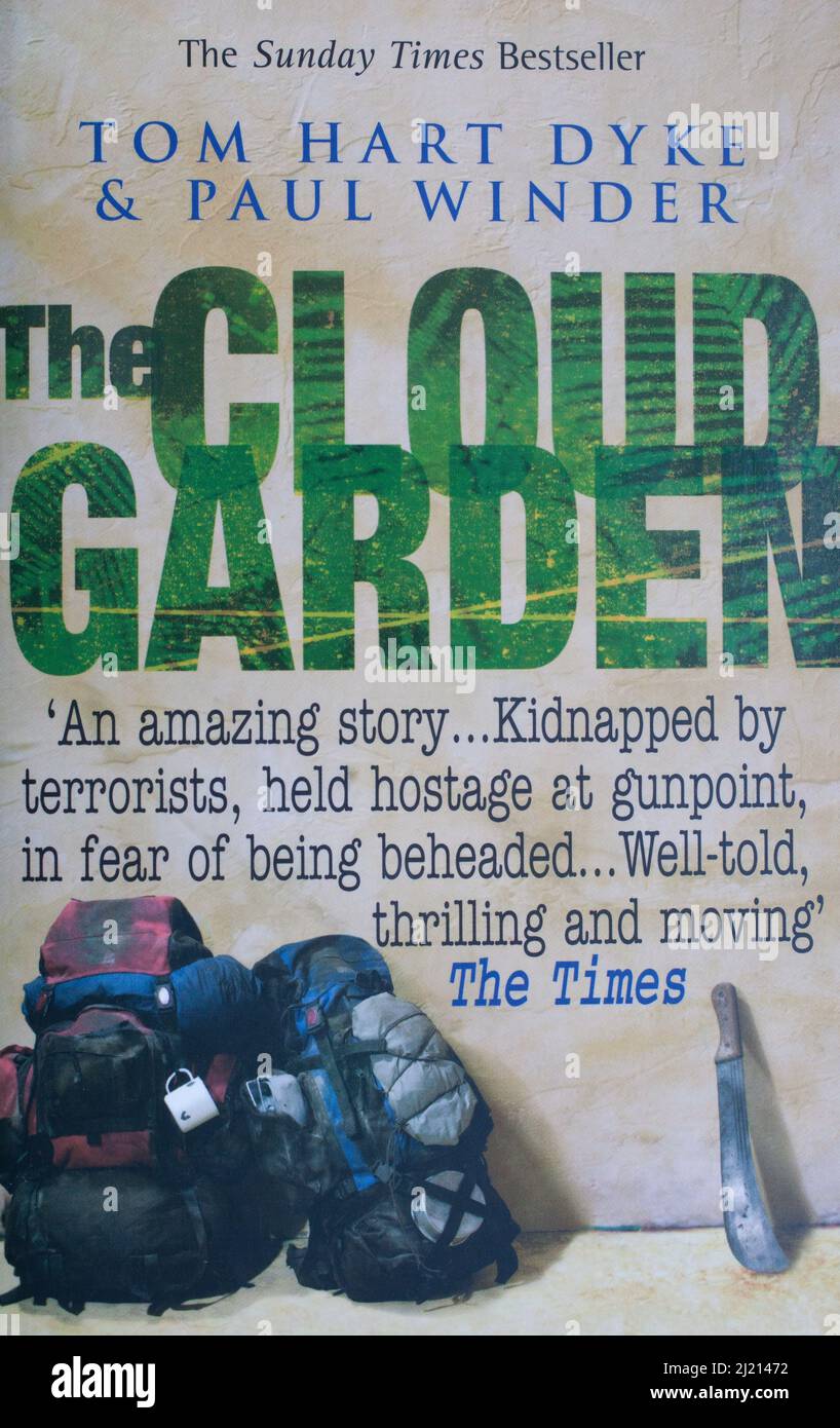 The book, The Cloud Garden by Tom Hart Dyke and Paul Winder Stock Photo
