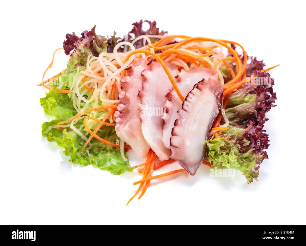 Food sliced octopus sashimi hi-res stock photography and images - Alamy