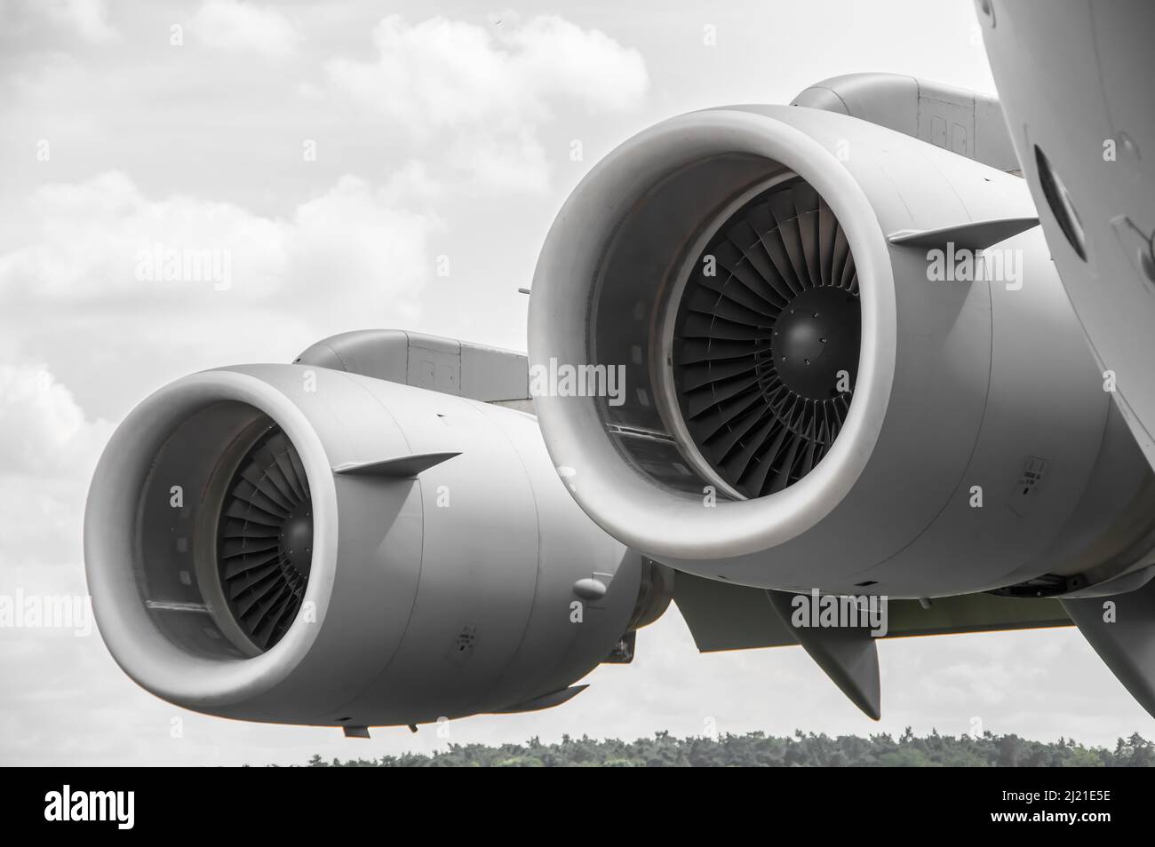 engine or propeller of an aircraft Stock Photo Alamy
