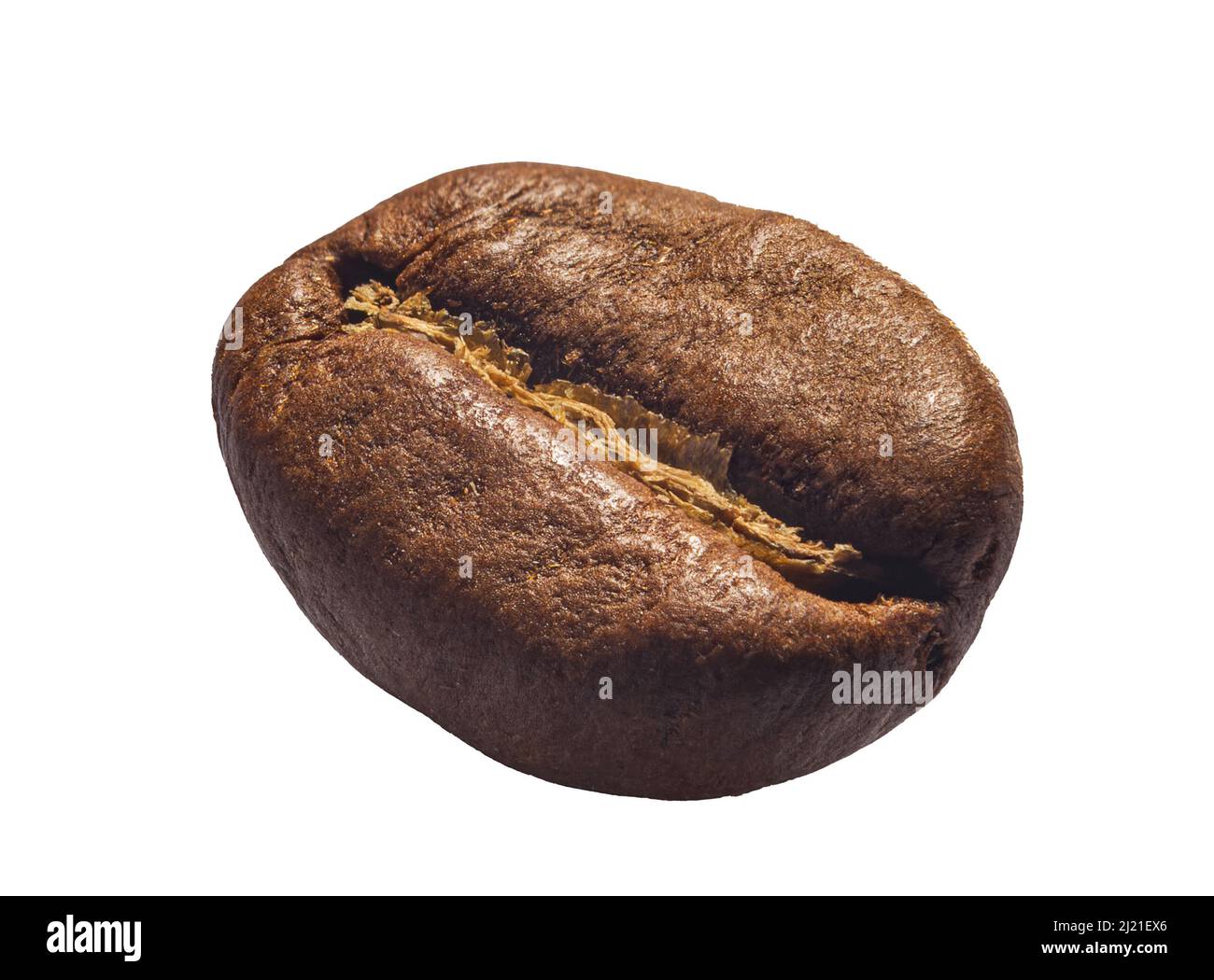 Coffee bean isolated on white background, coffee bean close up Stock Photo