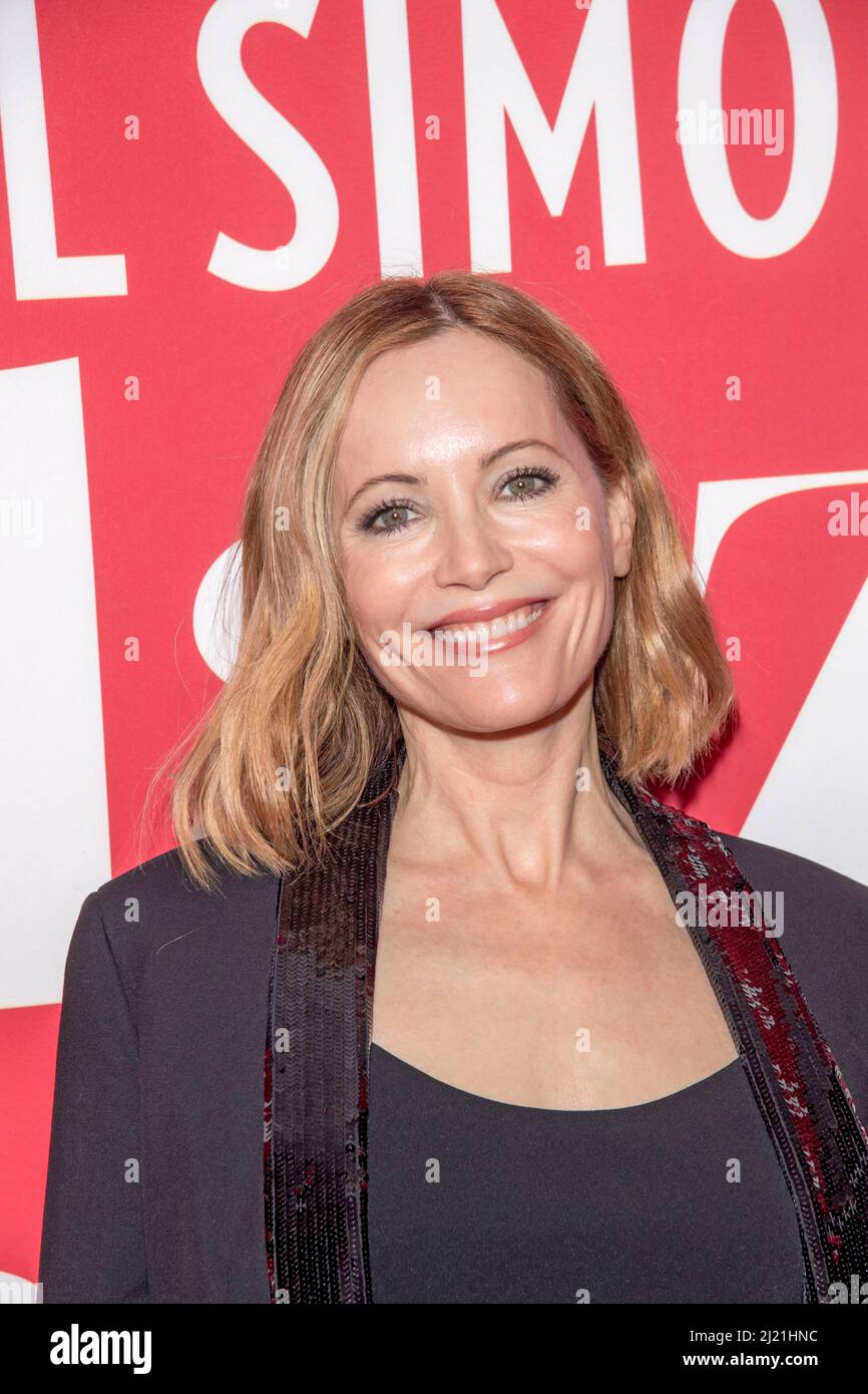 New York, United States. 28th Mar, 2022. Leslie Mann attends Plaza Suite  Opening Night in New York City. Credit: SOPA Images Limited/Alamy Live News  Stock Photo - Alamy