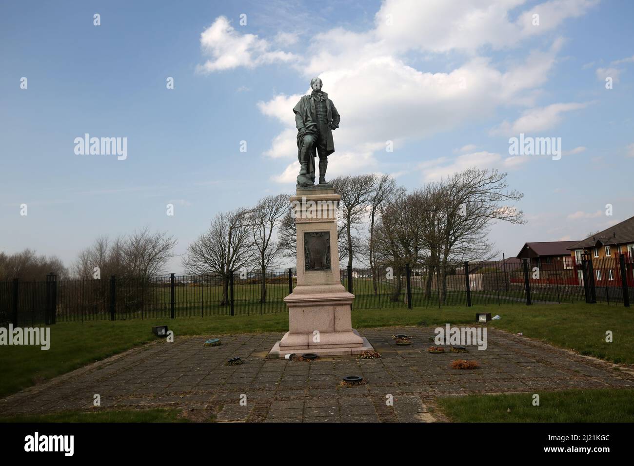 Irvine, Ayrshire, Scotland, UK. Statue of Robert Burns Stock Photo Alamy