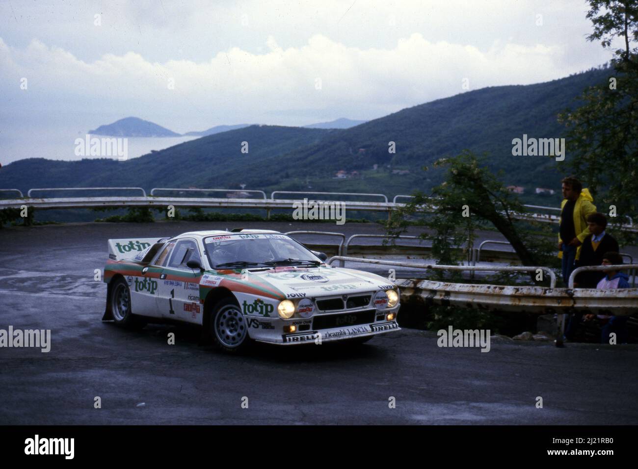 Adartico Vudafieri (ITA) Luigi Pirollo (ITA) Lancia Rally 037 GrB Jolly
