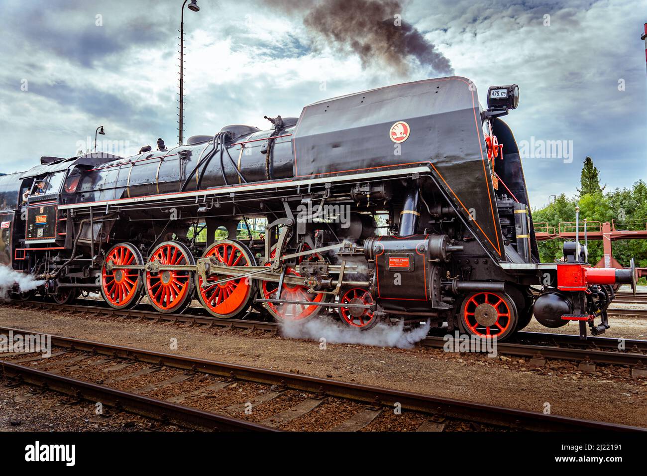 Czech locomotive hi-res stock photography and images - Alamy