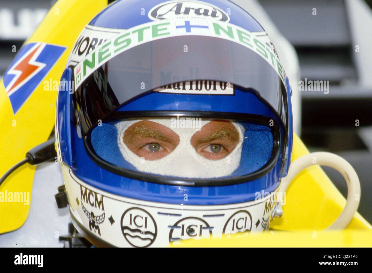 Keke Rosberg (FIN) Williams Stock Photo - Alamy, image size:1300x955