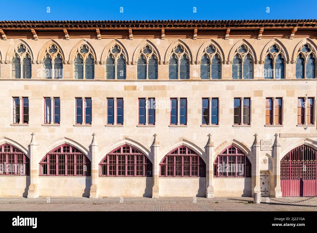 Cluny abbey, medieval monastery in Burgundy, France Stock Photo Alamy
