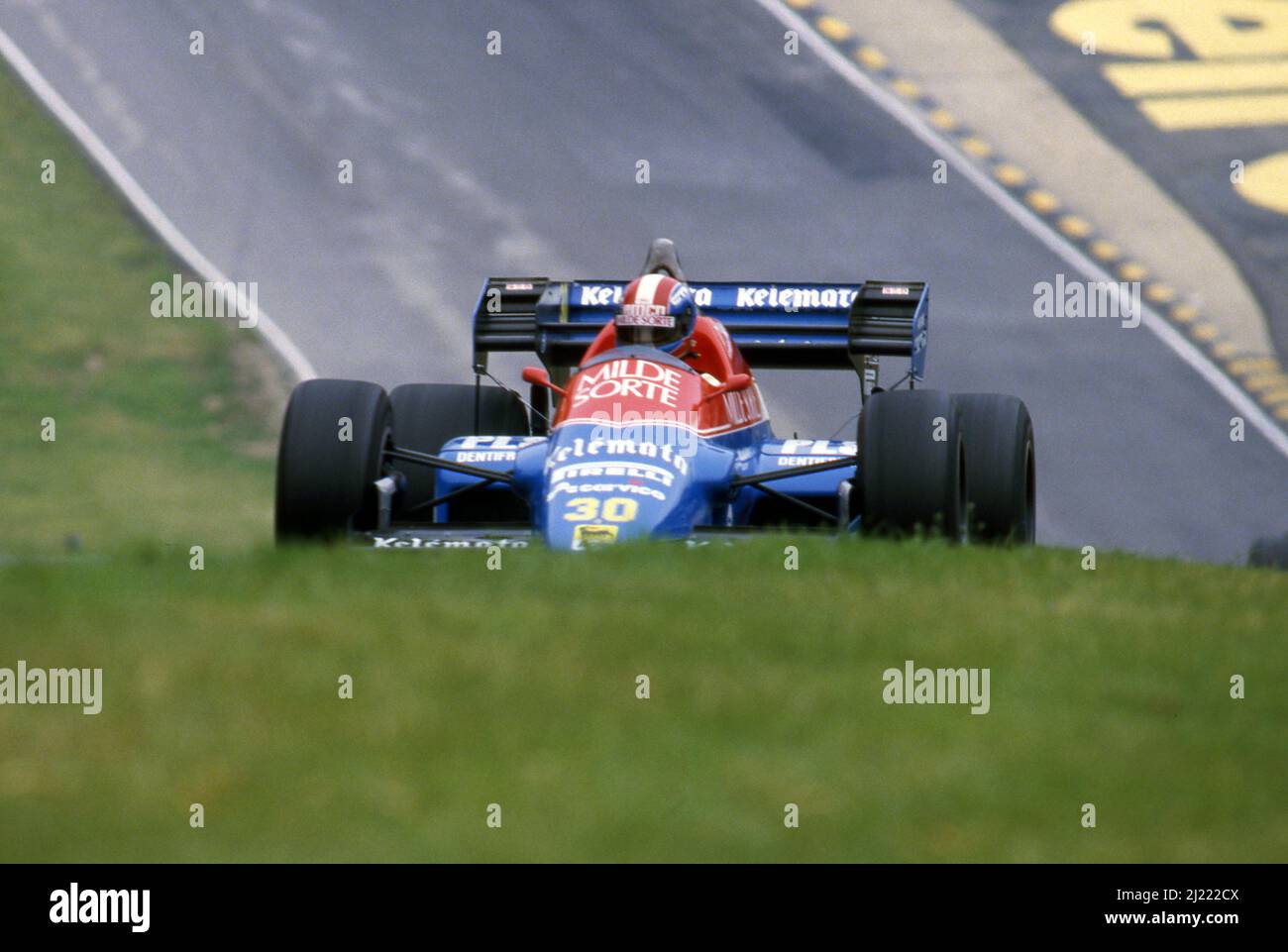 Jo Gartner (AUT) Osella FA1F Alfa Romeo Stock Photo Alamy